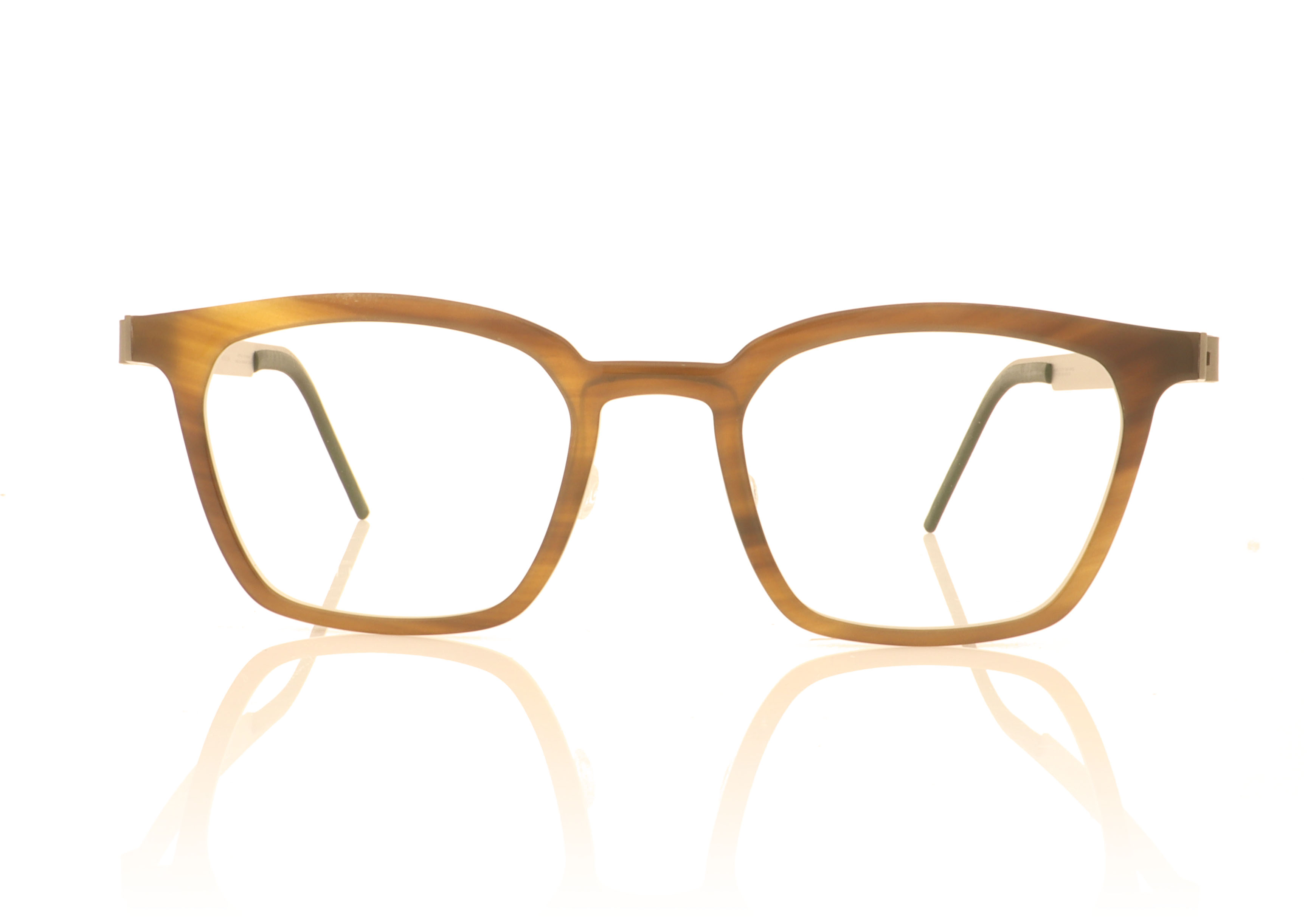 Lindberg buffalo 1860 Medium Brown H18 Glasses