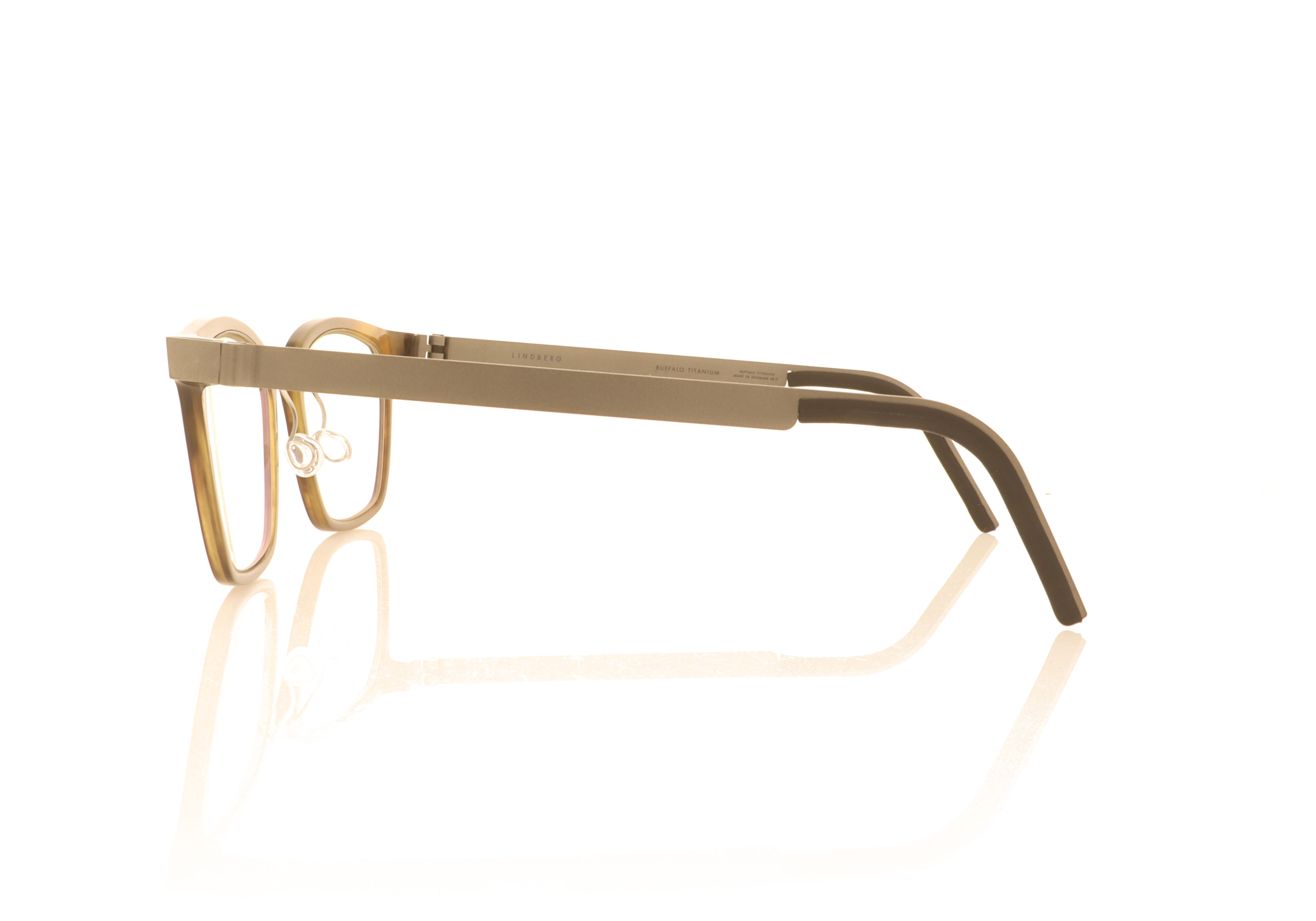 Lindberg buffalo 1860 Medium Brown H18 Glasses