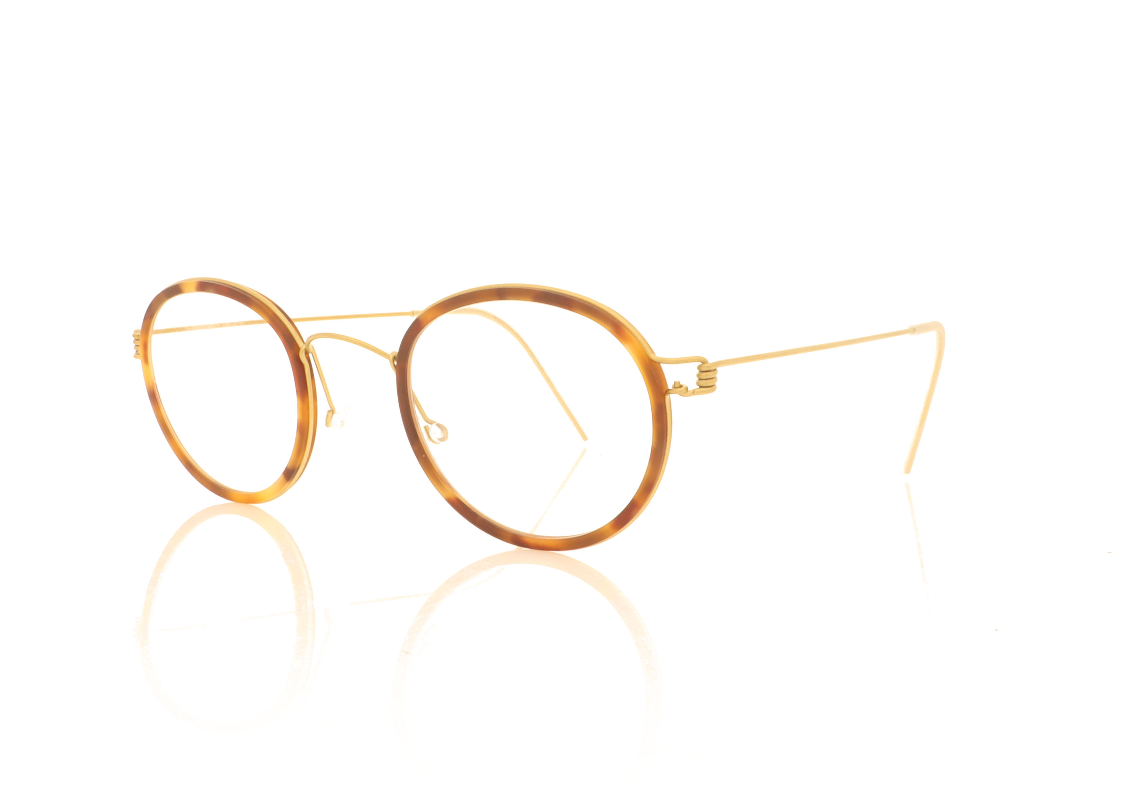 Lindberg Air Rim Lex Lex Tortoise Gold GT Glasses