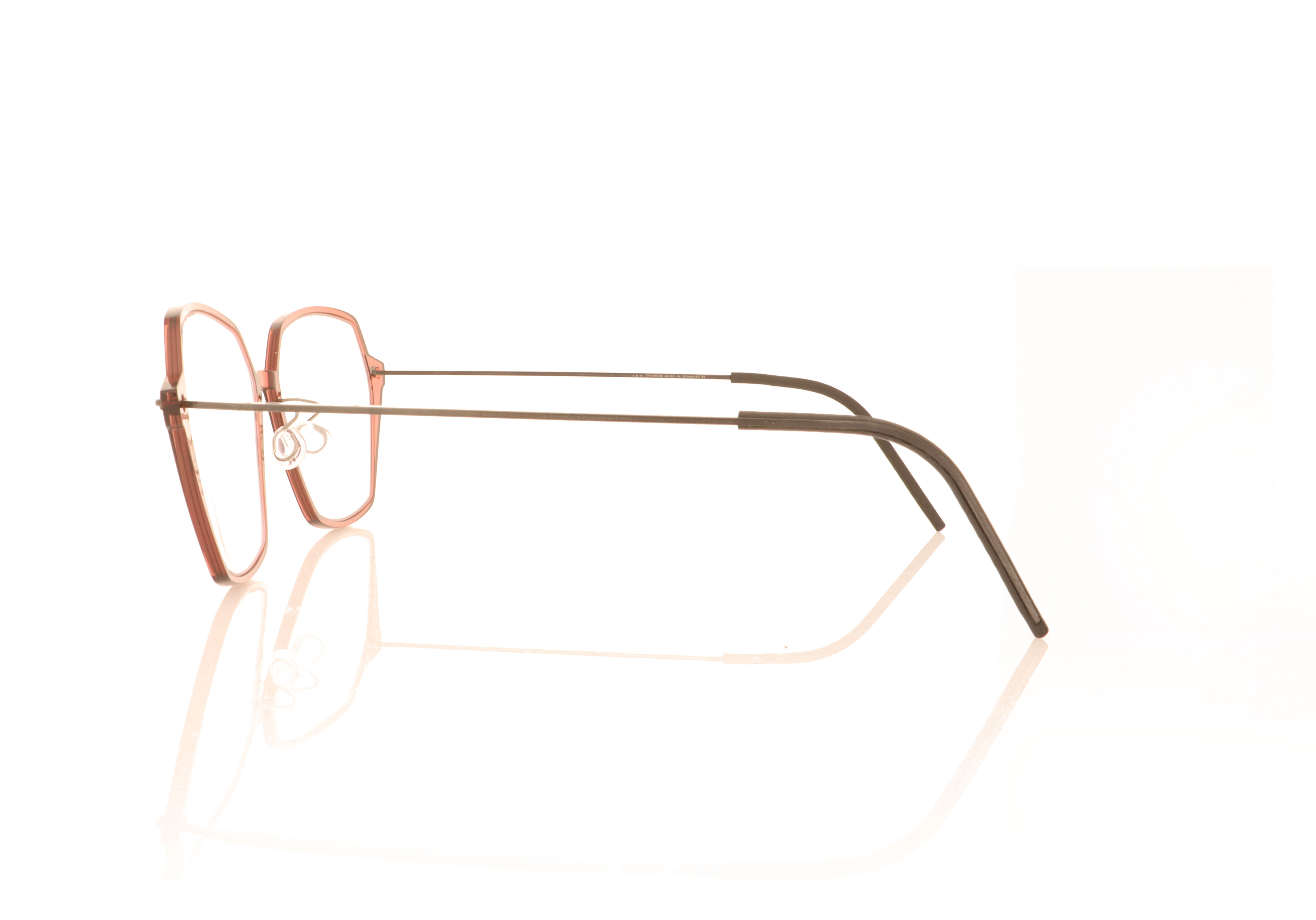 Lindberg 6621 Red C04 PU9 Glasses