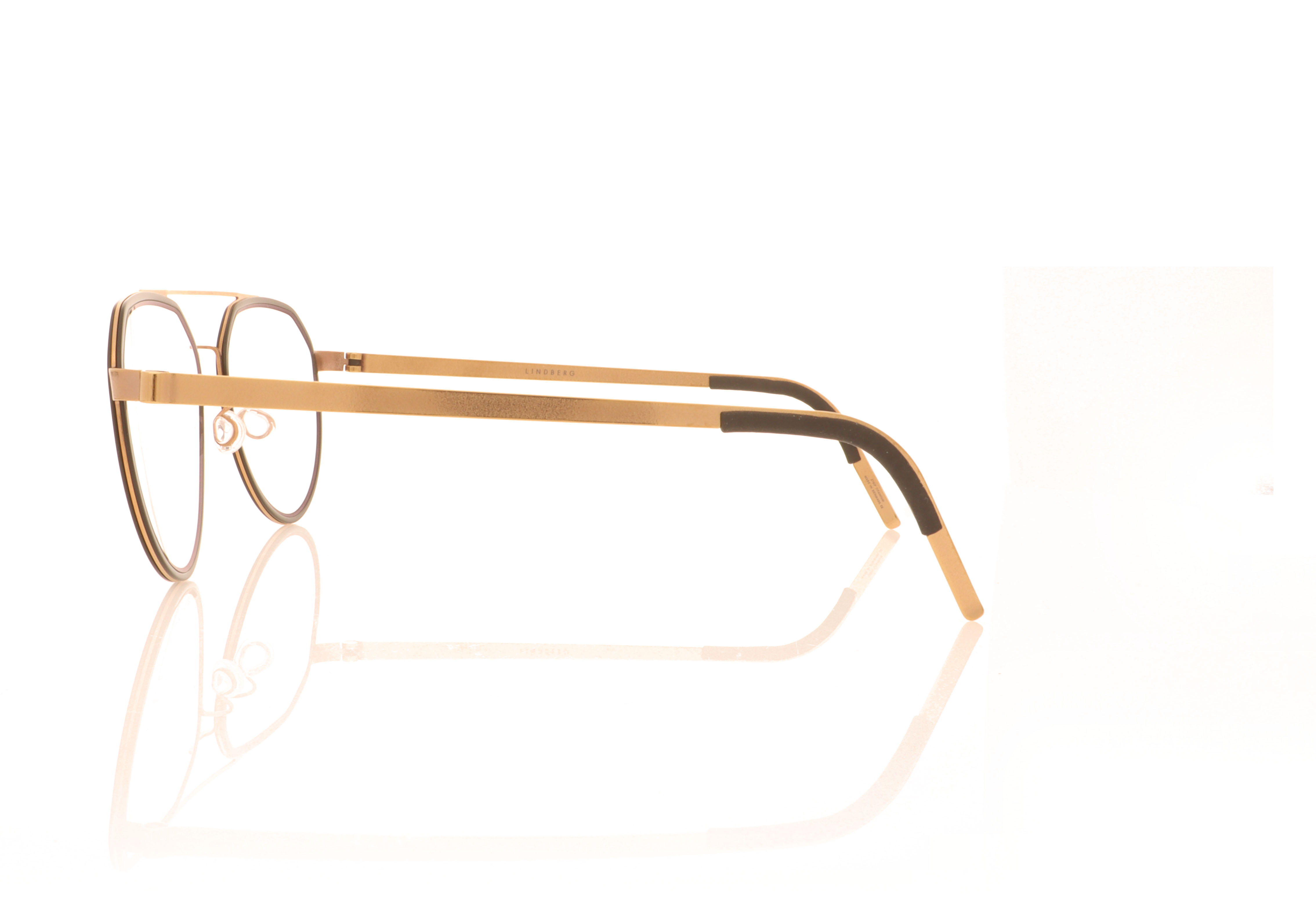 Lindberg Strip 9745 Black Bronze PU15 K24 Glasses