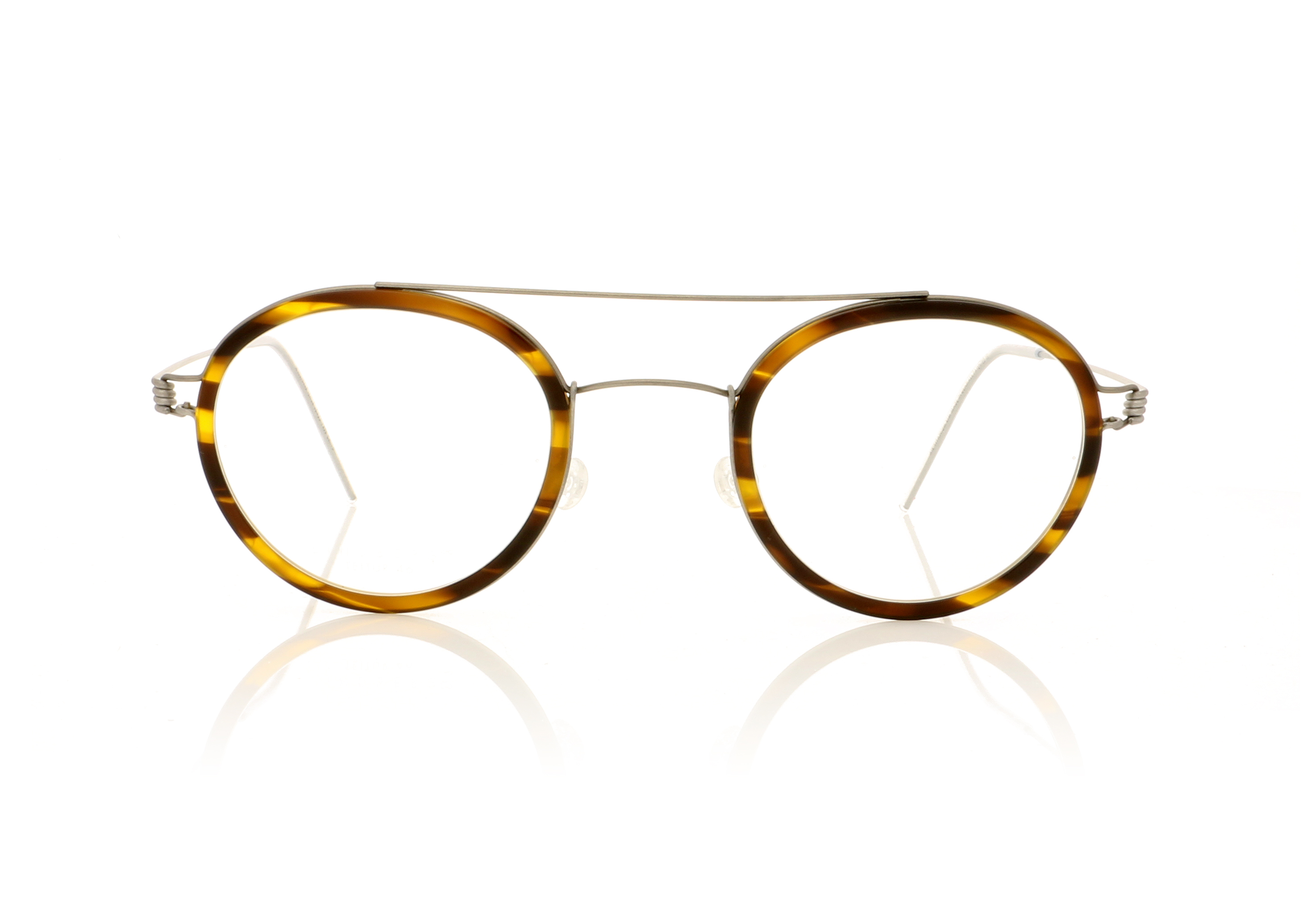 Lindberg Air Rim Teitur Teitur Tortoiseshell/Brushed Silver 10-10-K251 Glasses