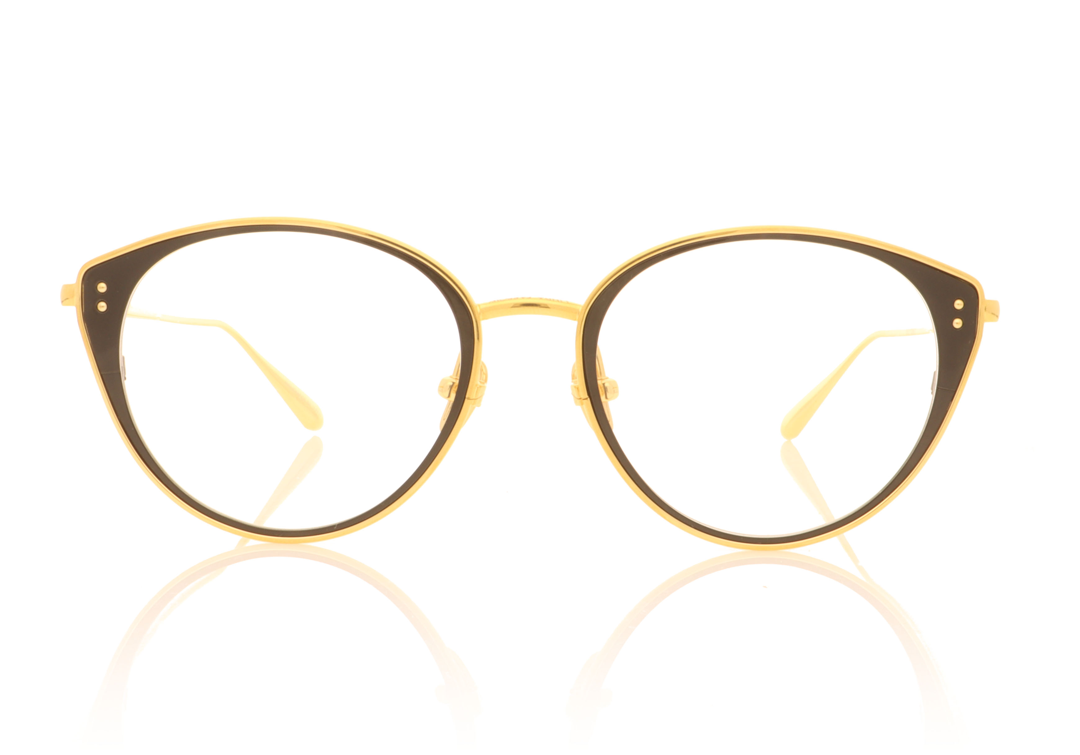 Linda Farrow Alba Gold C1 Glasses