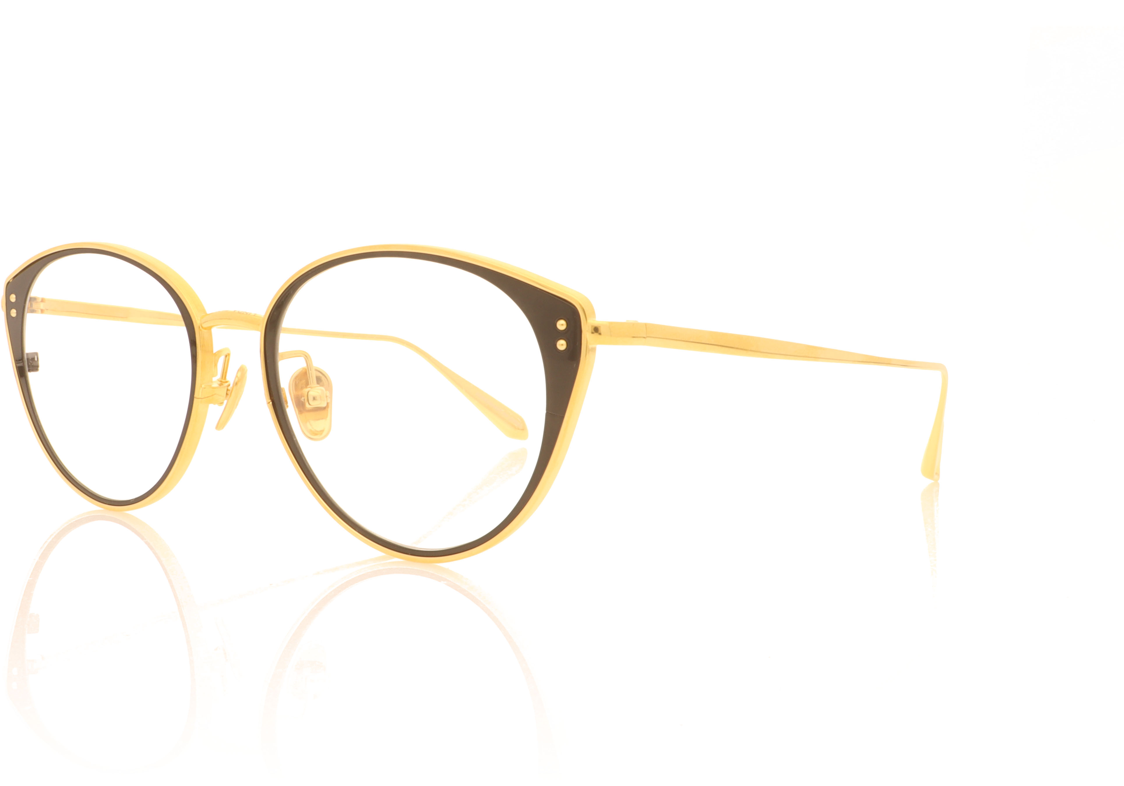 Linda Farrow Alba Gold C1 Glasses