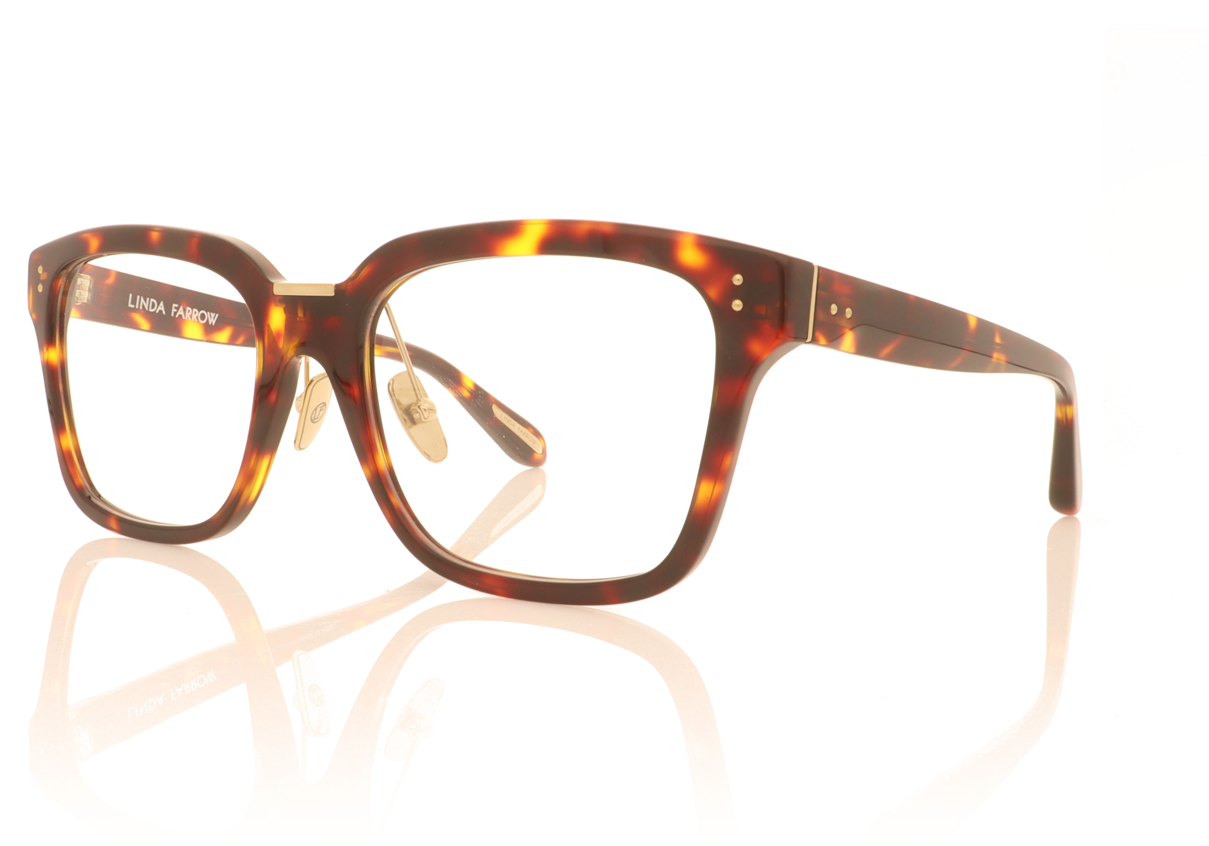 Linda Farrow Desiree Tortoise C2 Glasses