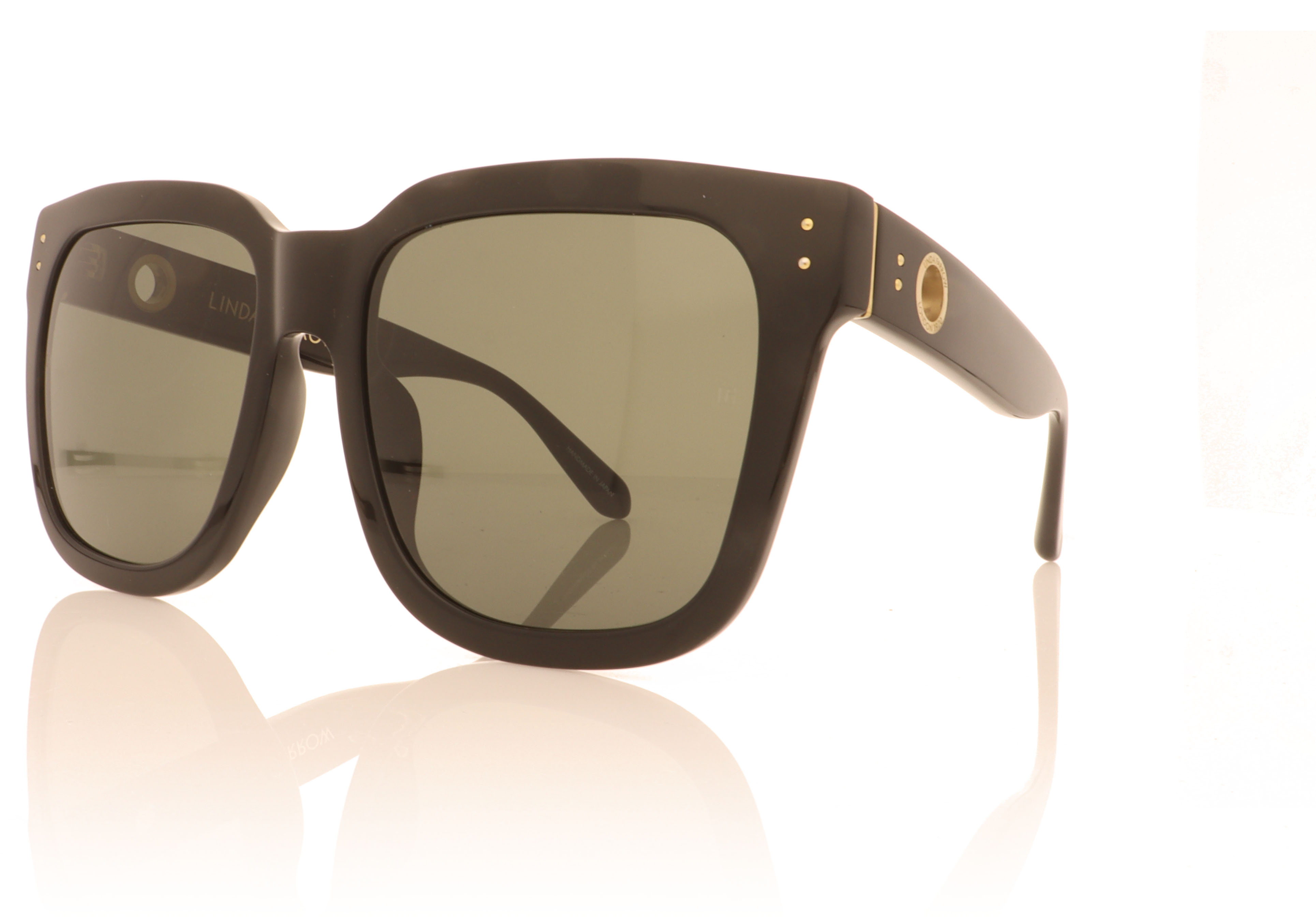 Linda Farrow Freya Black C1 Sunglasses