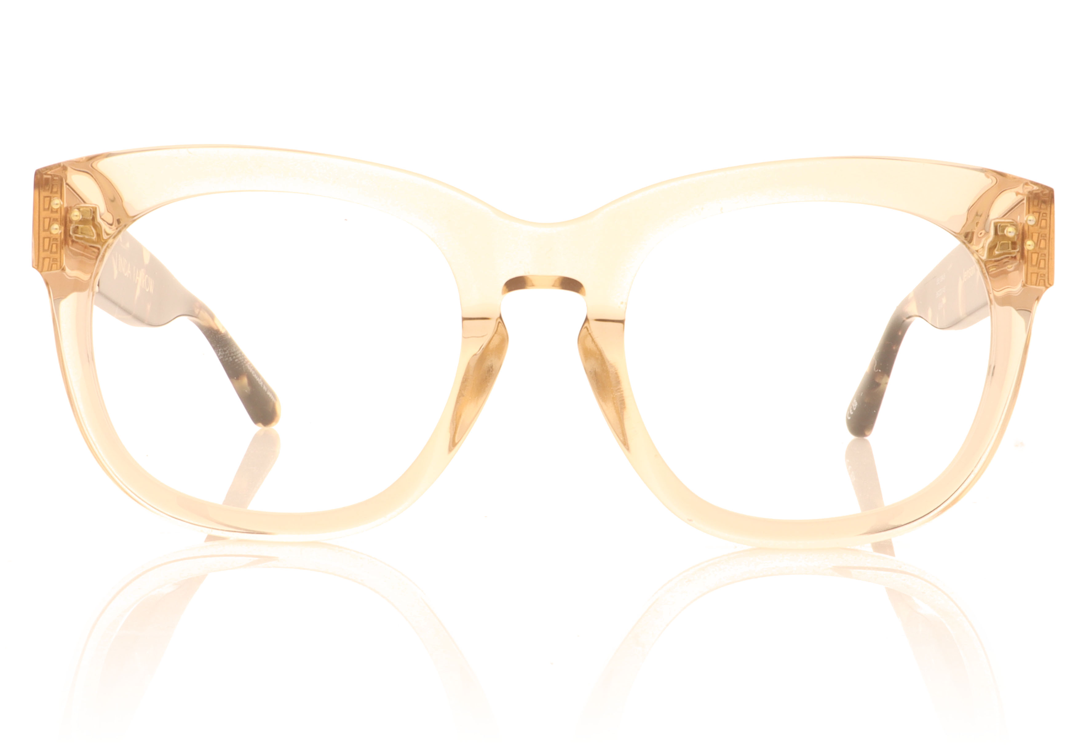 Linda Farrow Jenson Beige C5 Glasses