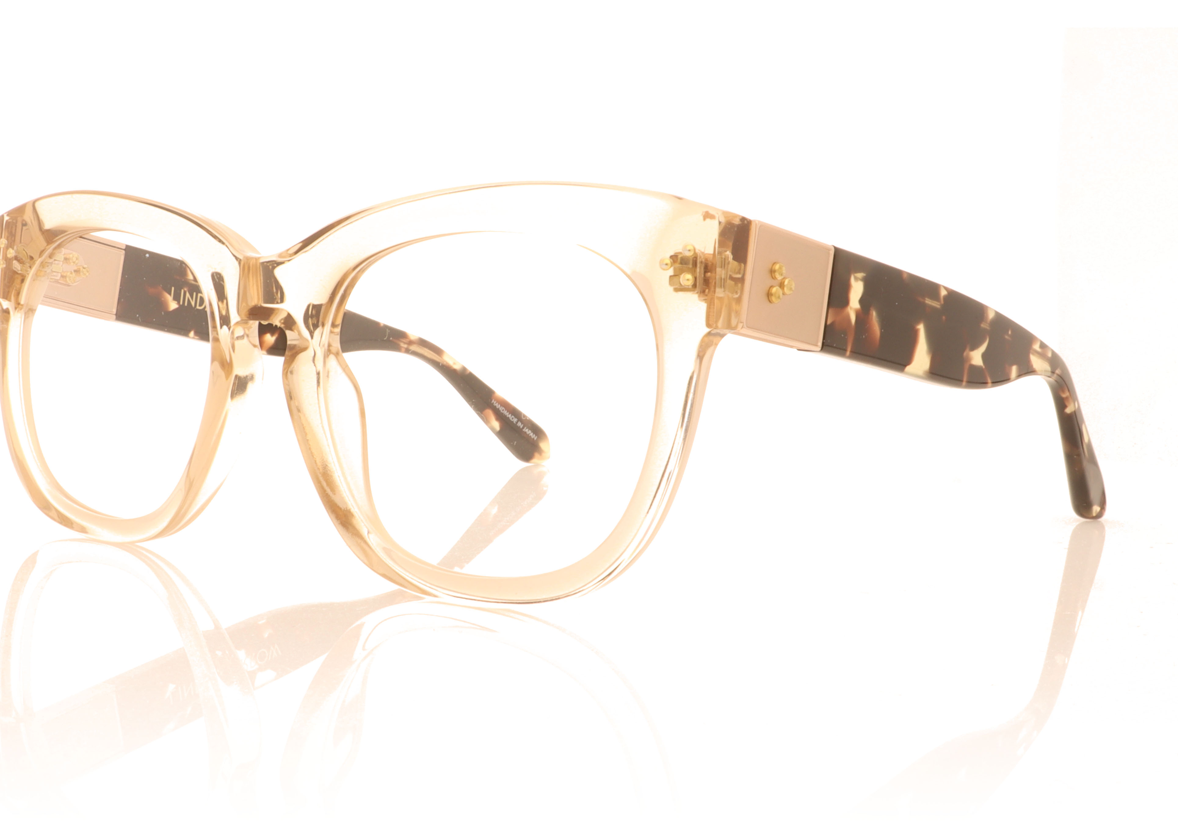 Linda Farrow Jenson Beige C5 Glasses