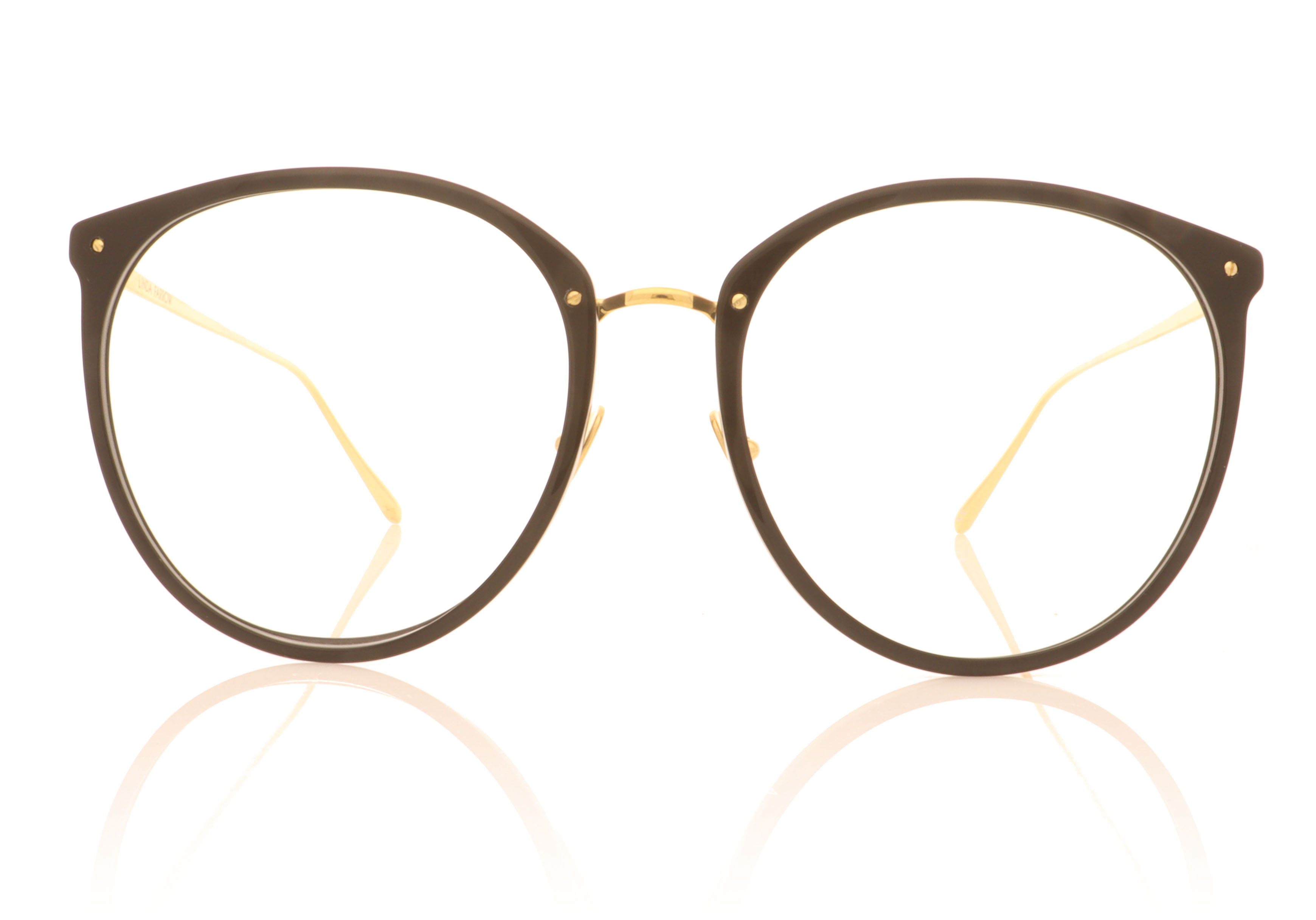 Linda Farrow Kings Black C7 Glasses