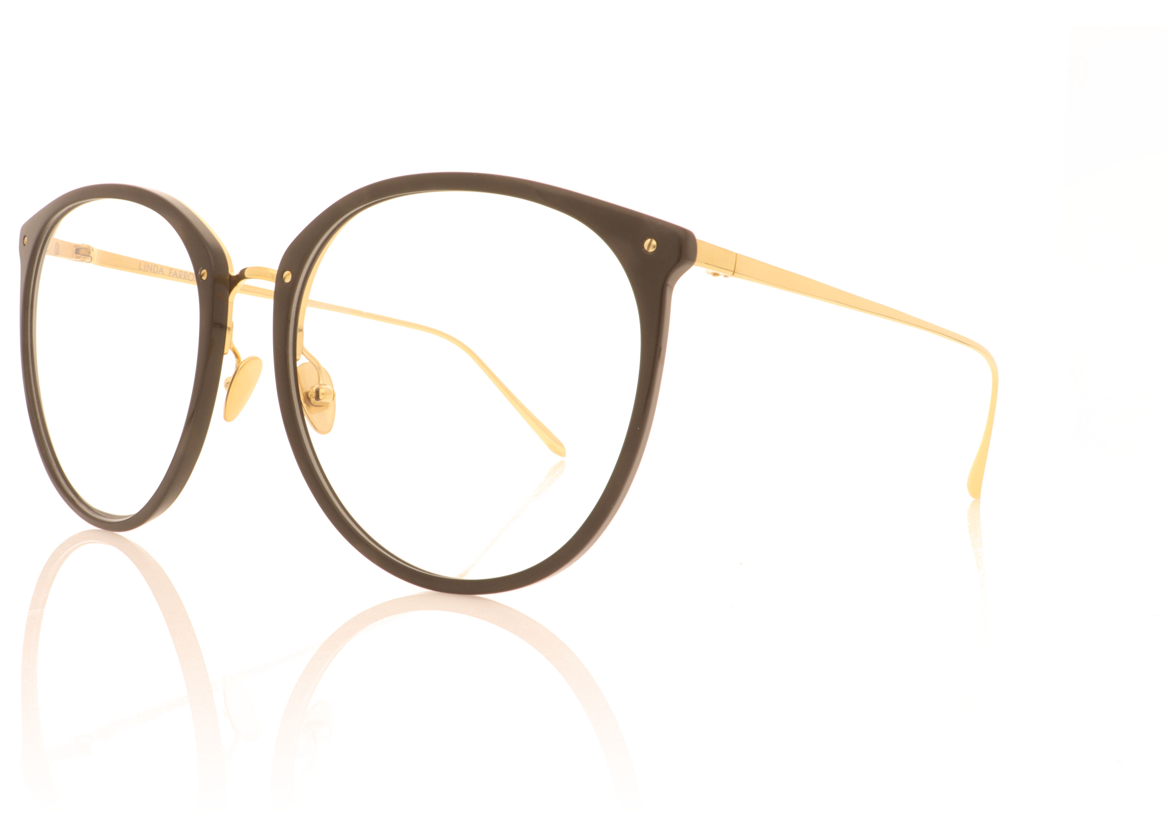 Linda Farrow Kings Black C7 Glasses