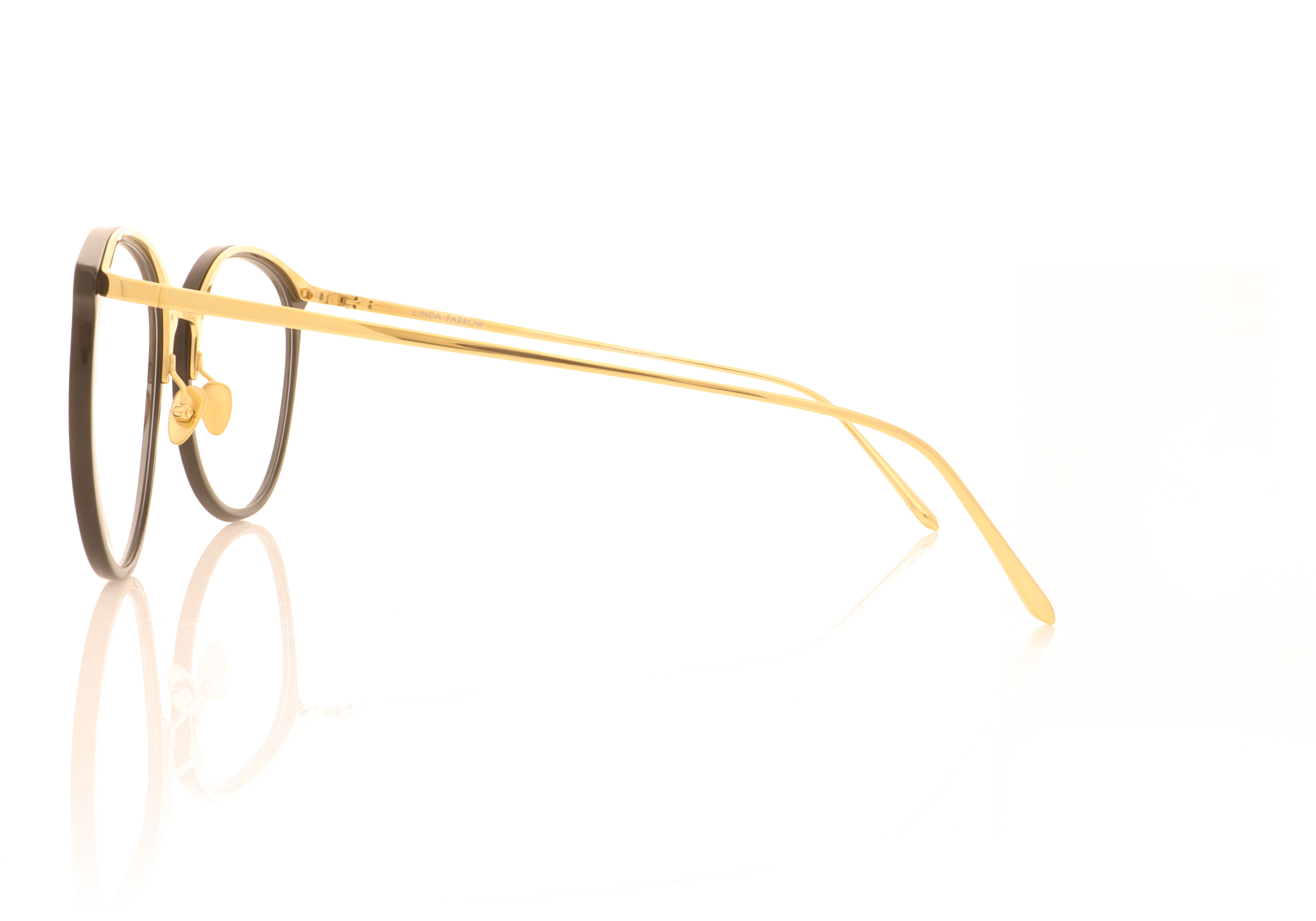 Linda Farrow Kings Black C7 Glasses