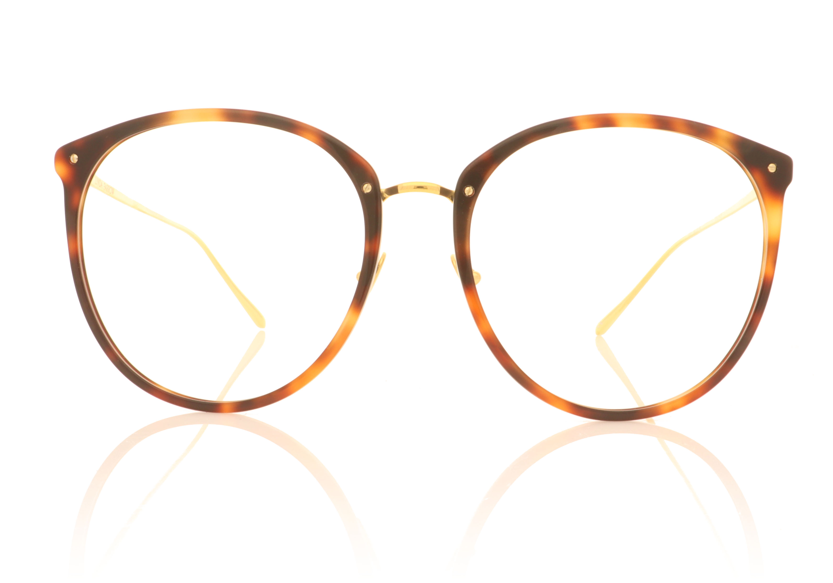 Linda Farrow Kings Tortoise Gold C9 Glasses