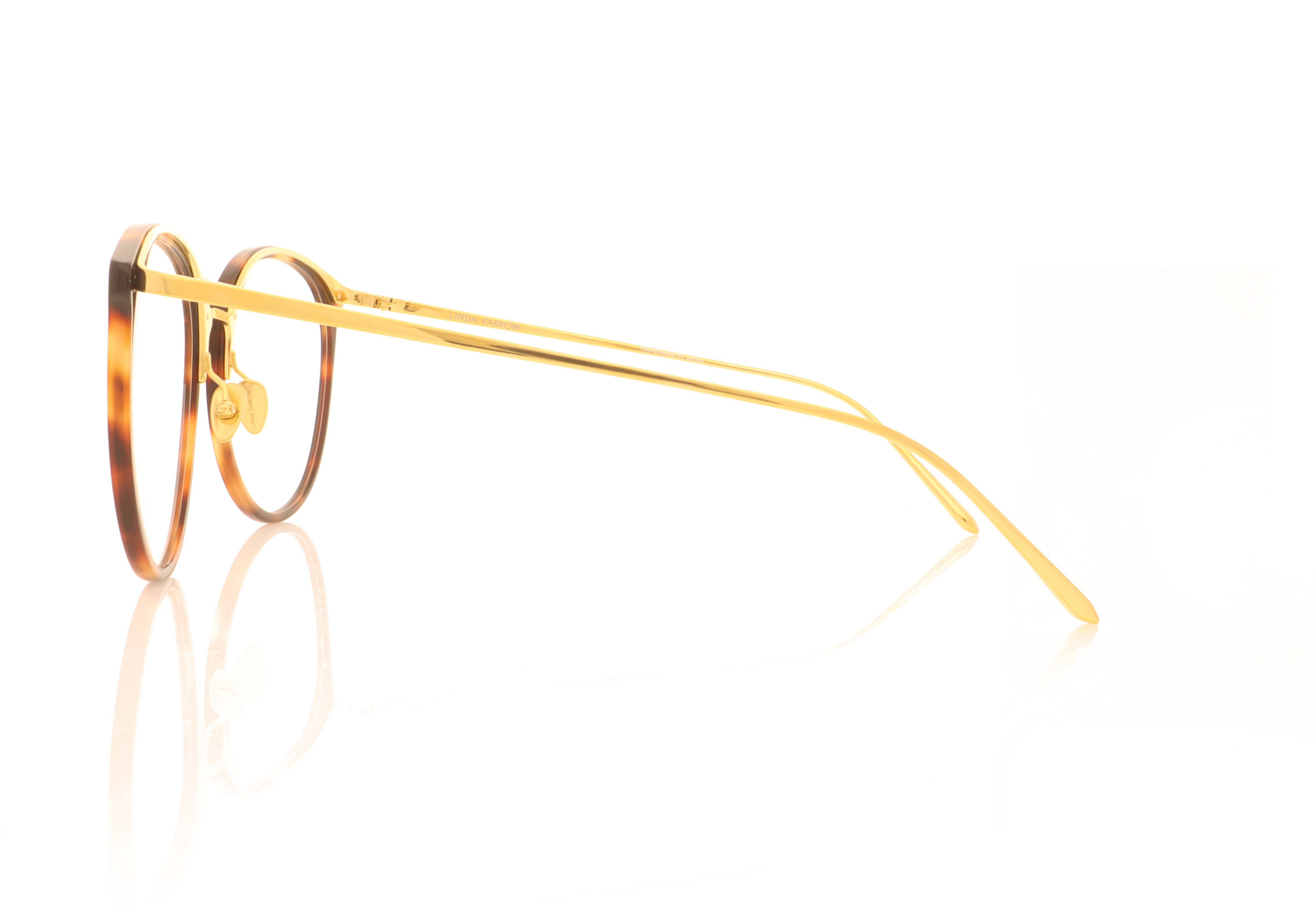Linda Farrow Kings Tortoise Gold C9 Glasses
