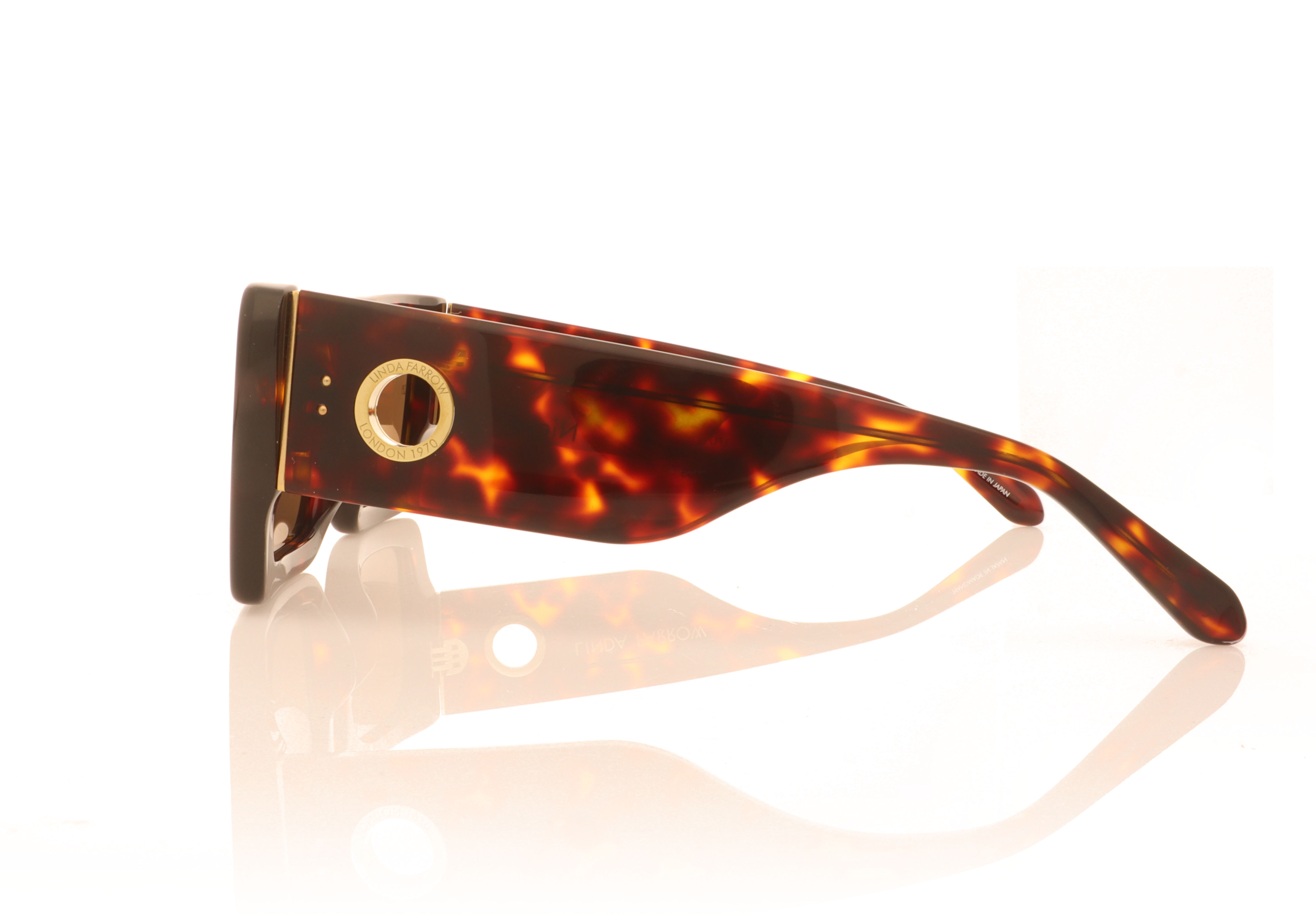 Linda Farrow Nieve Tortoise C2 Sunglasses