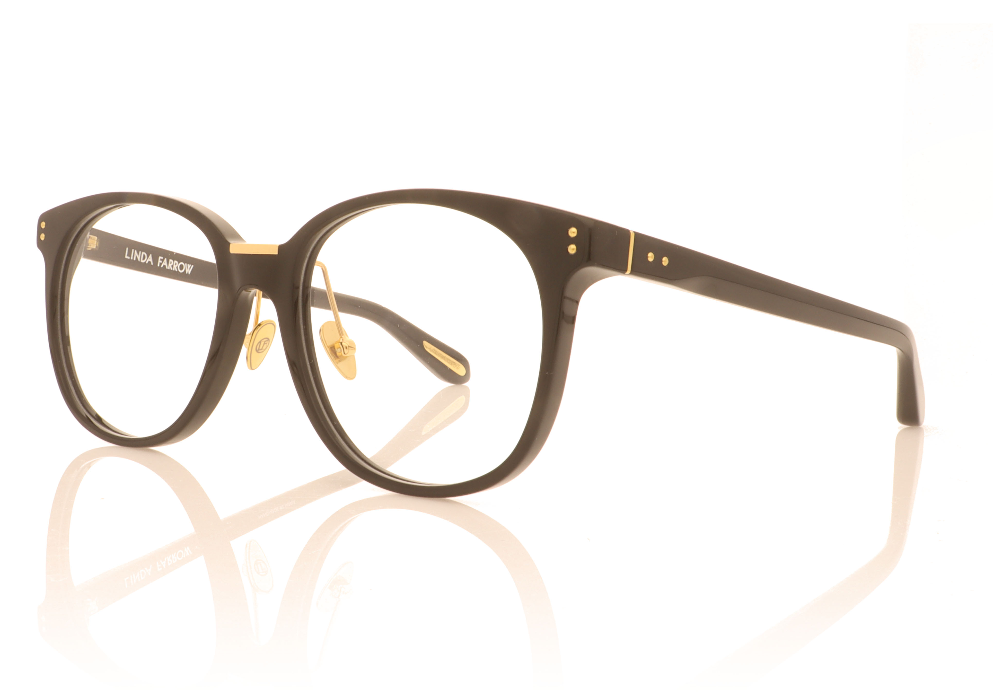 Linda Farrow Palla Black C4 Glasses