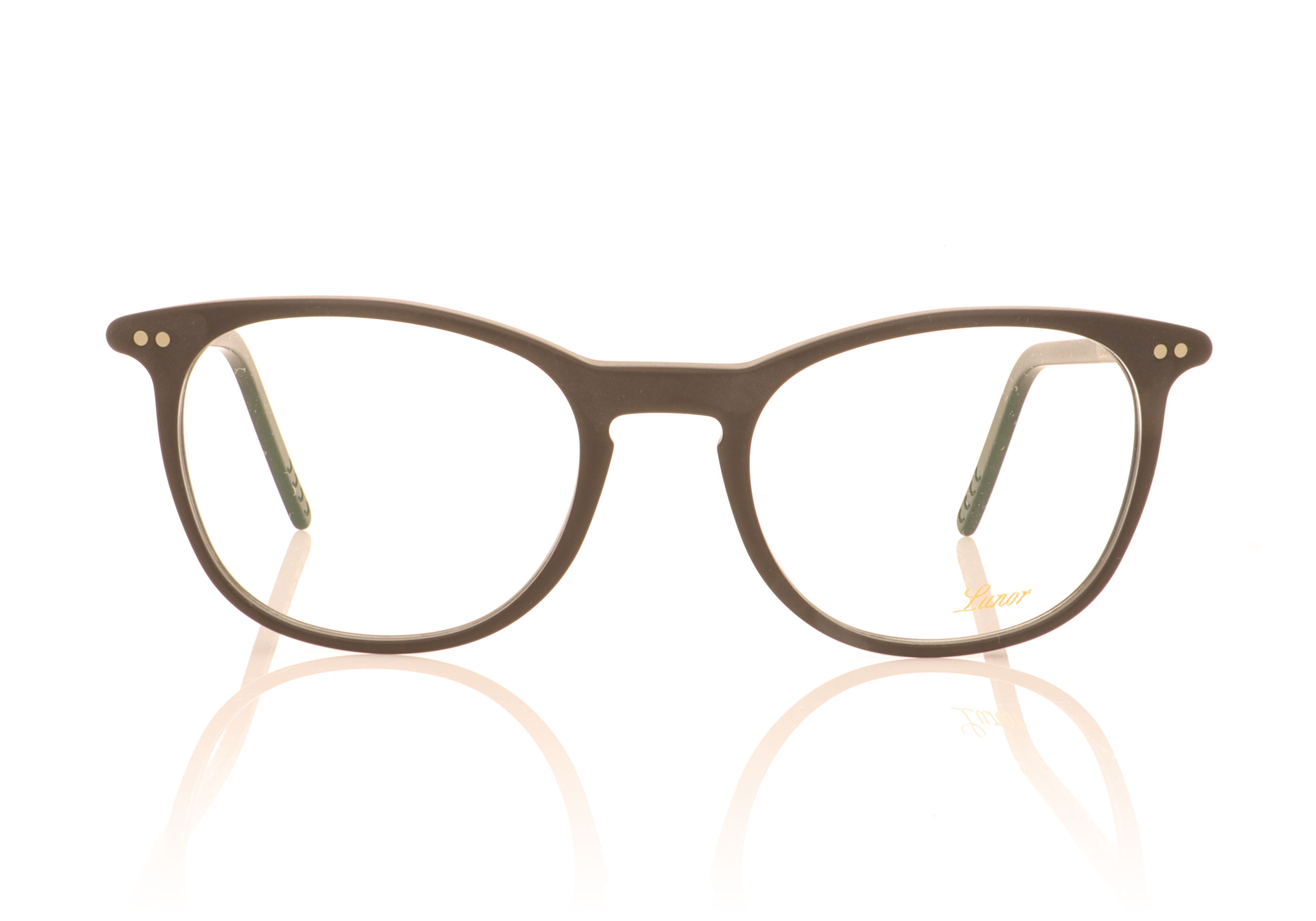 Lunor LU607 Matte Black 1M Glasses