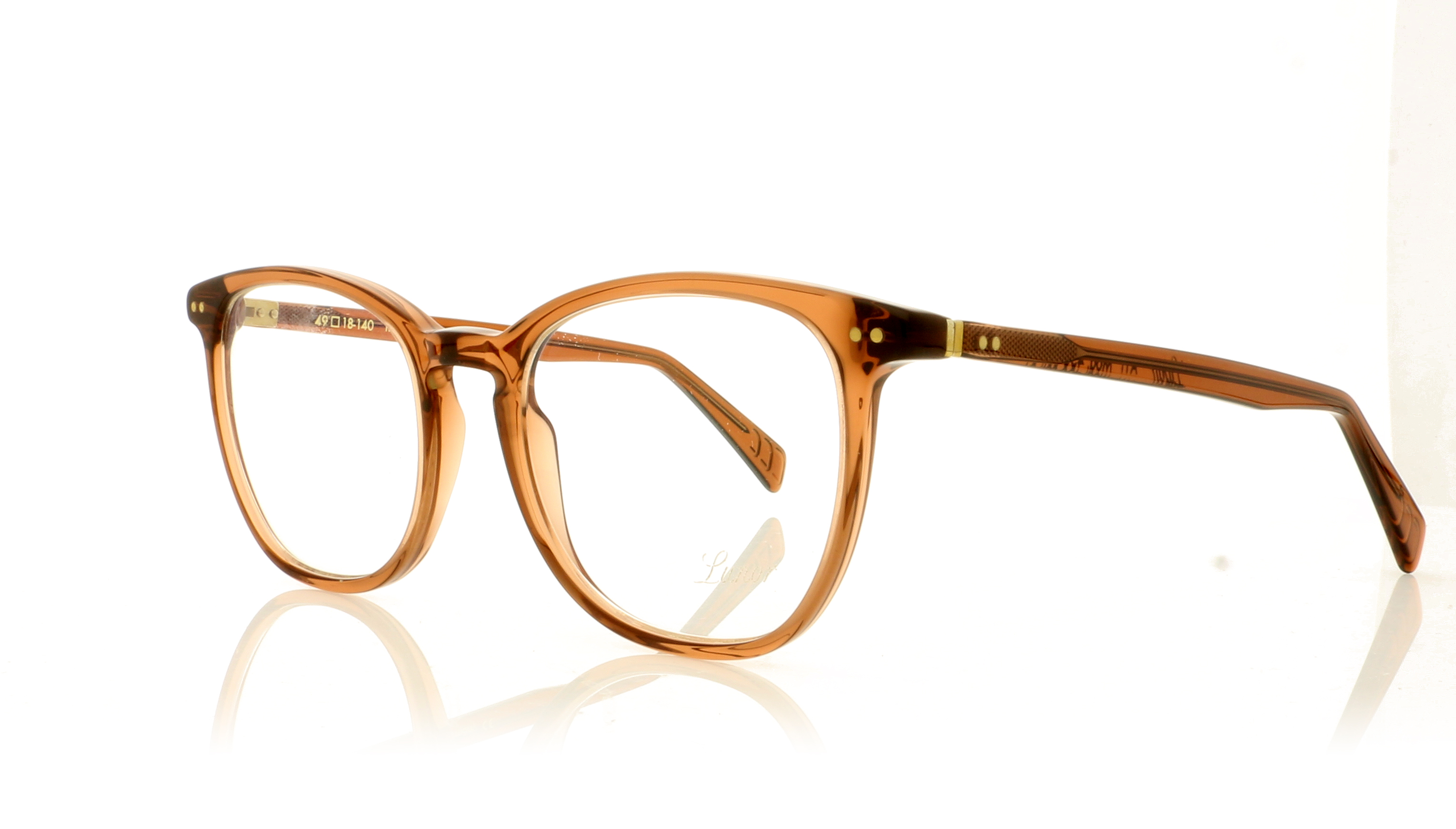 Lunor LU456 LU 456 Brown 31 Glasses