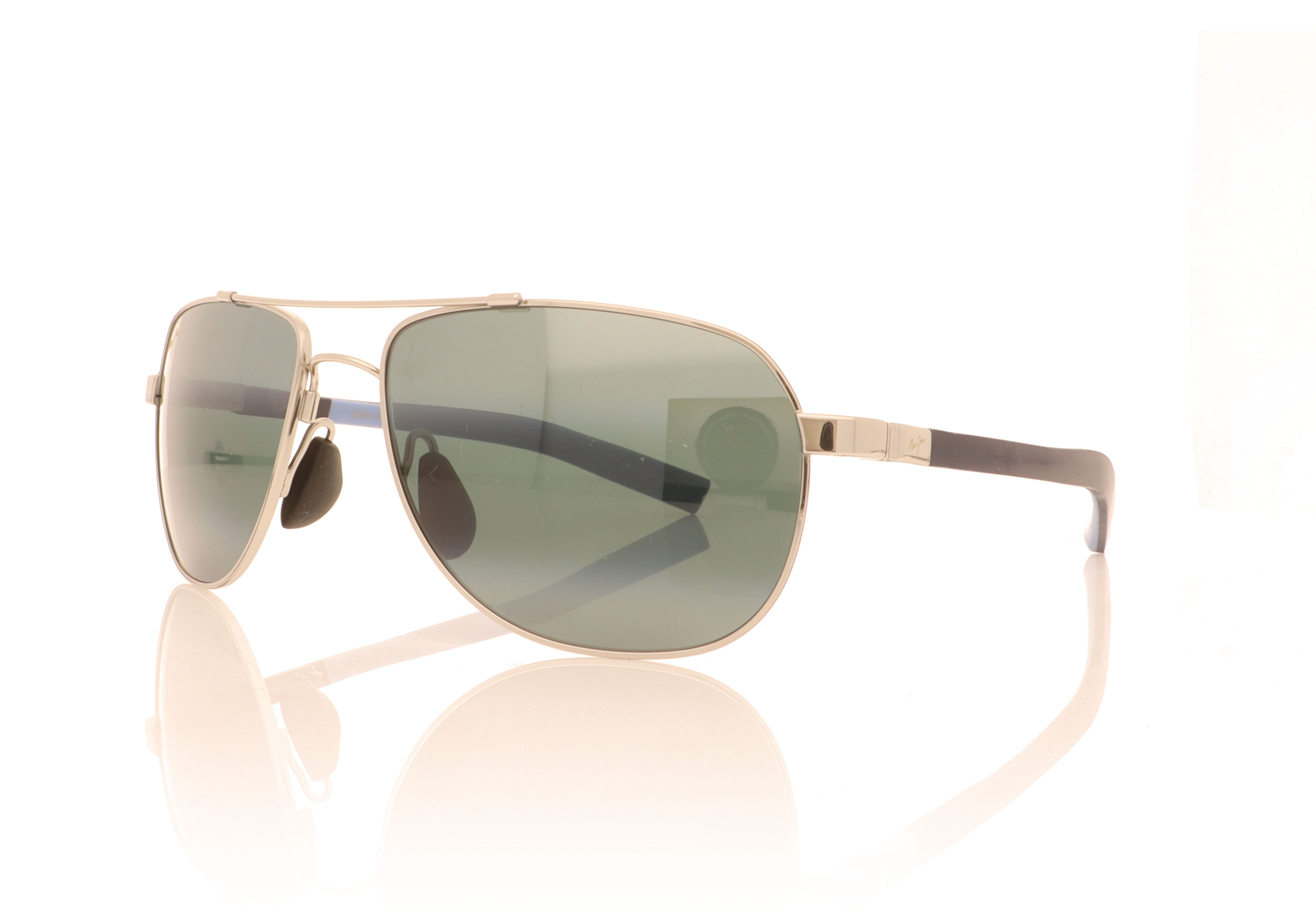 Maui Jim Guardrails Silver 17 Sunglasses