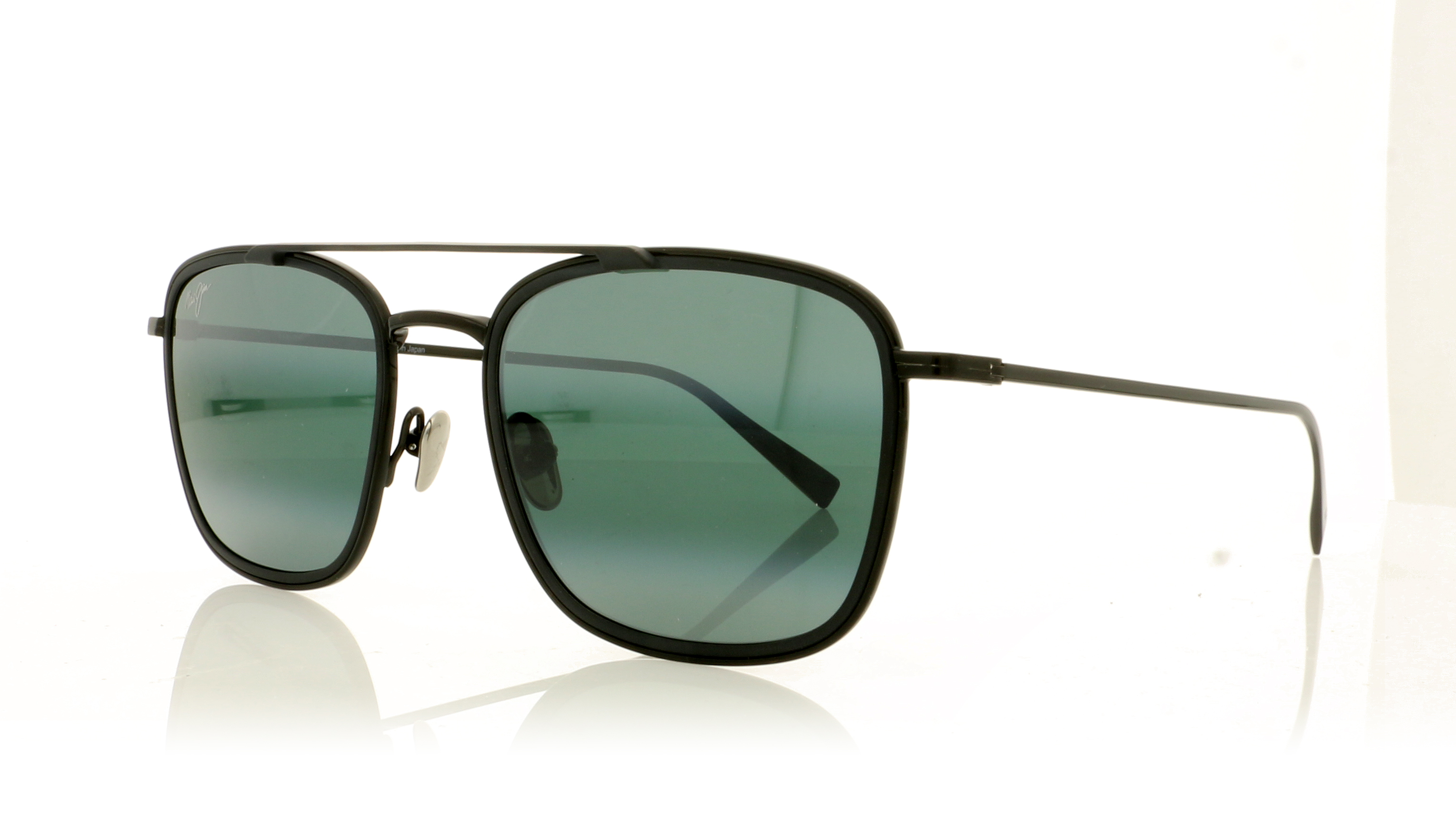 Maui Jim MJ555 Following Seas Black Gloss 2 Sunglasses