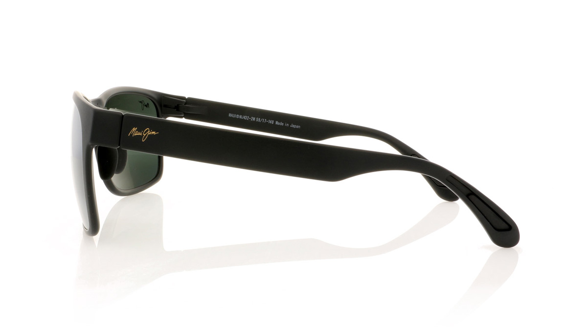 Maui Jim MJ432 Mj Matte Black 2M Sunglasses