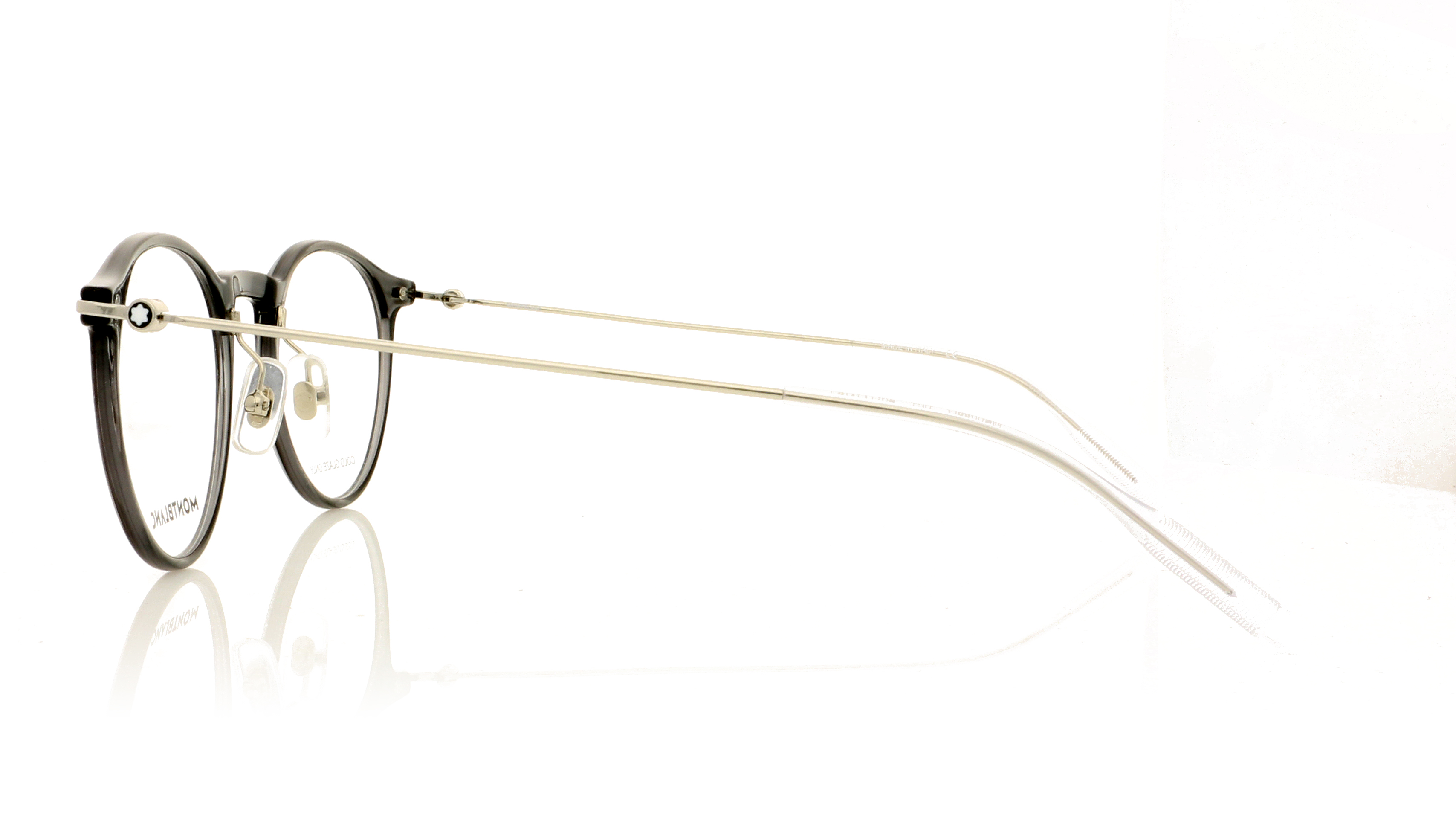 Montblanc MB0099O Grey-Silver 1 Glasses