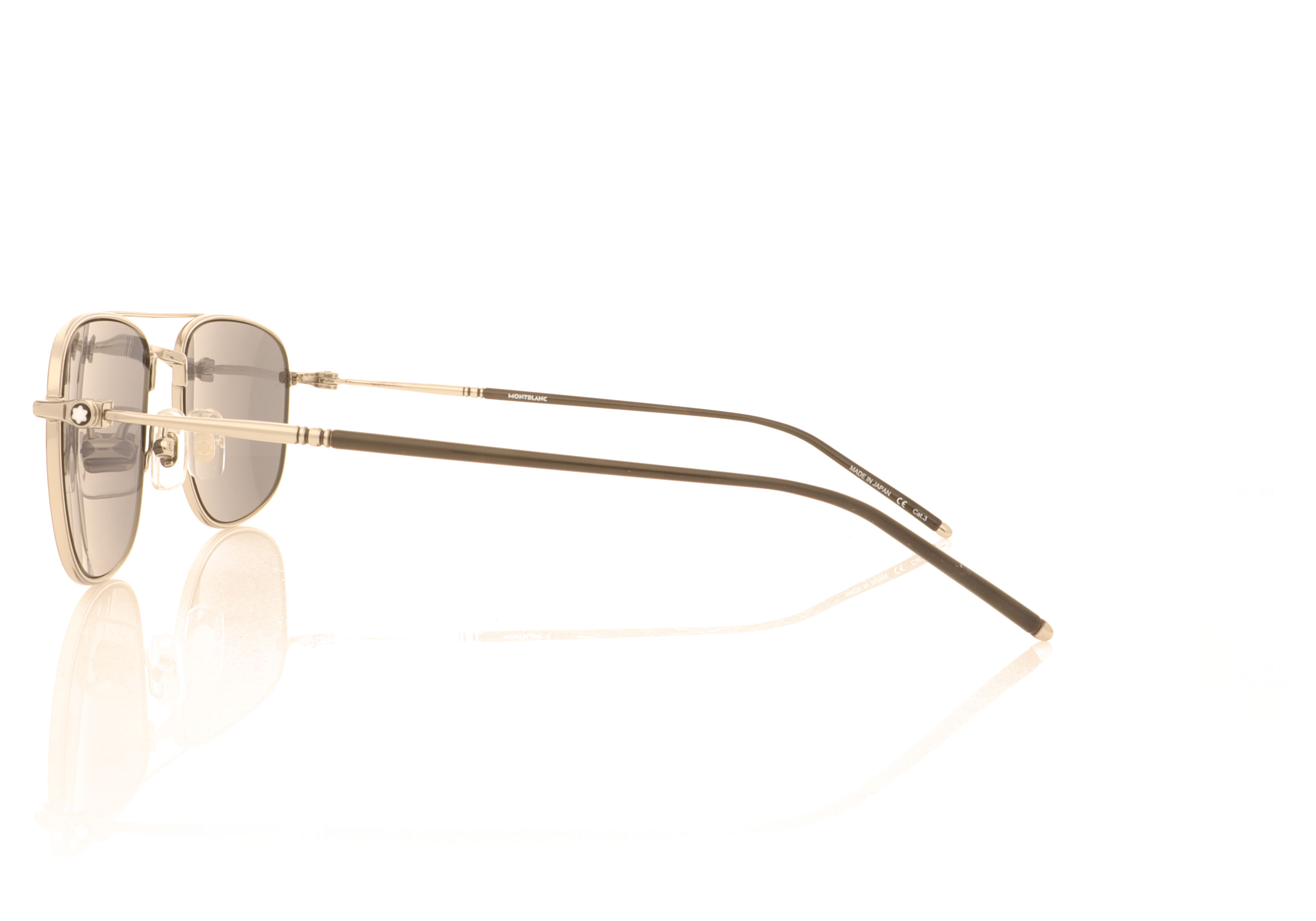 Montblanc MB0127S Silver 001 Sunglasses