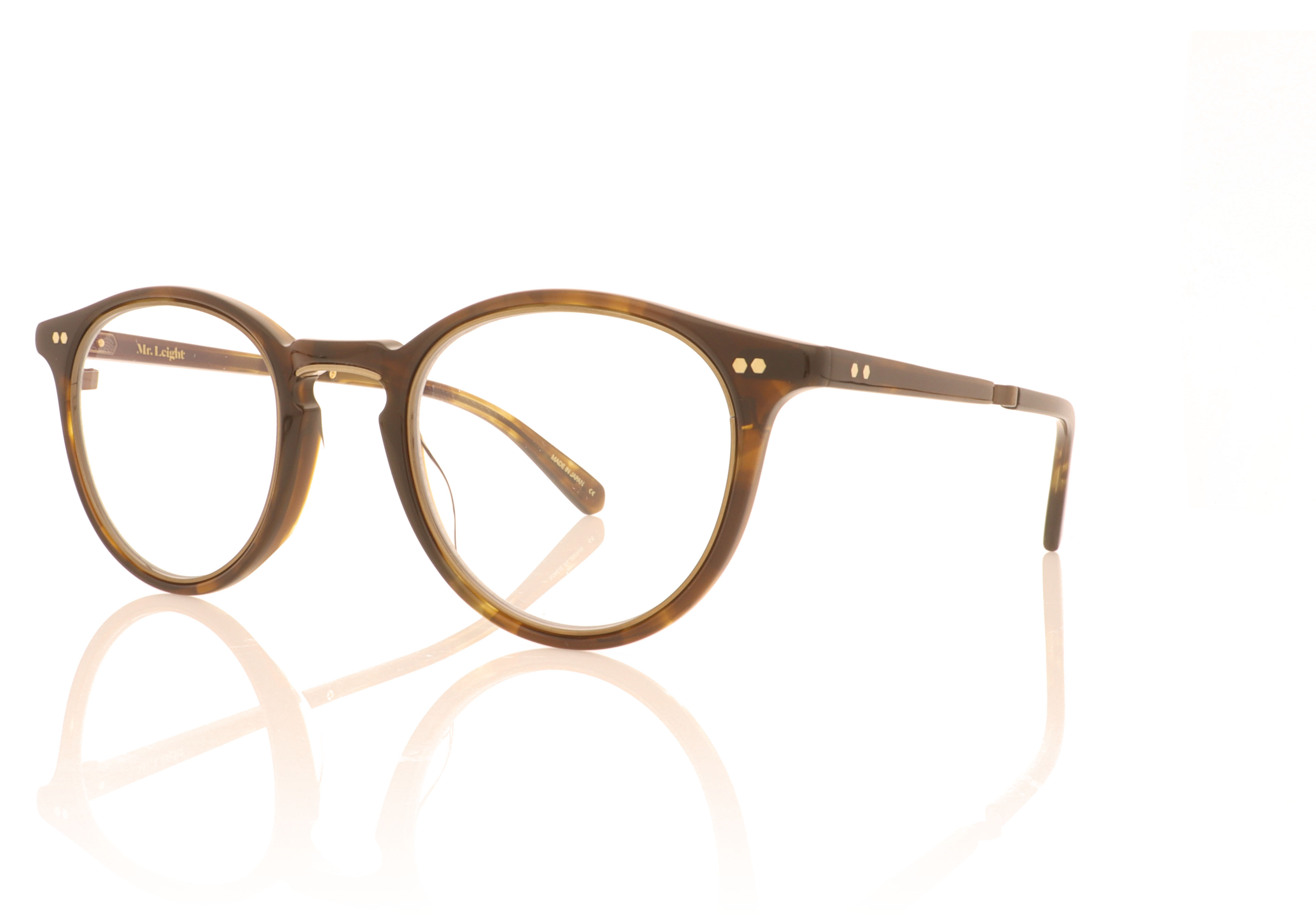 Mr. Leight Marmont C ML1003 Cacao Tortoise CACT-ATG Glasses