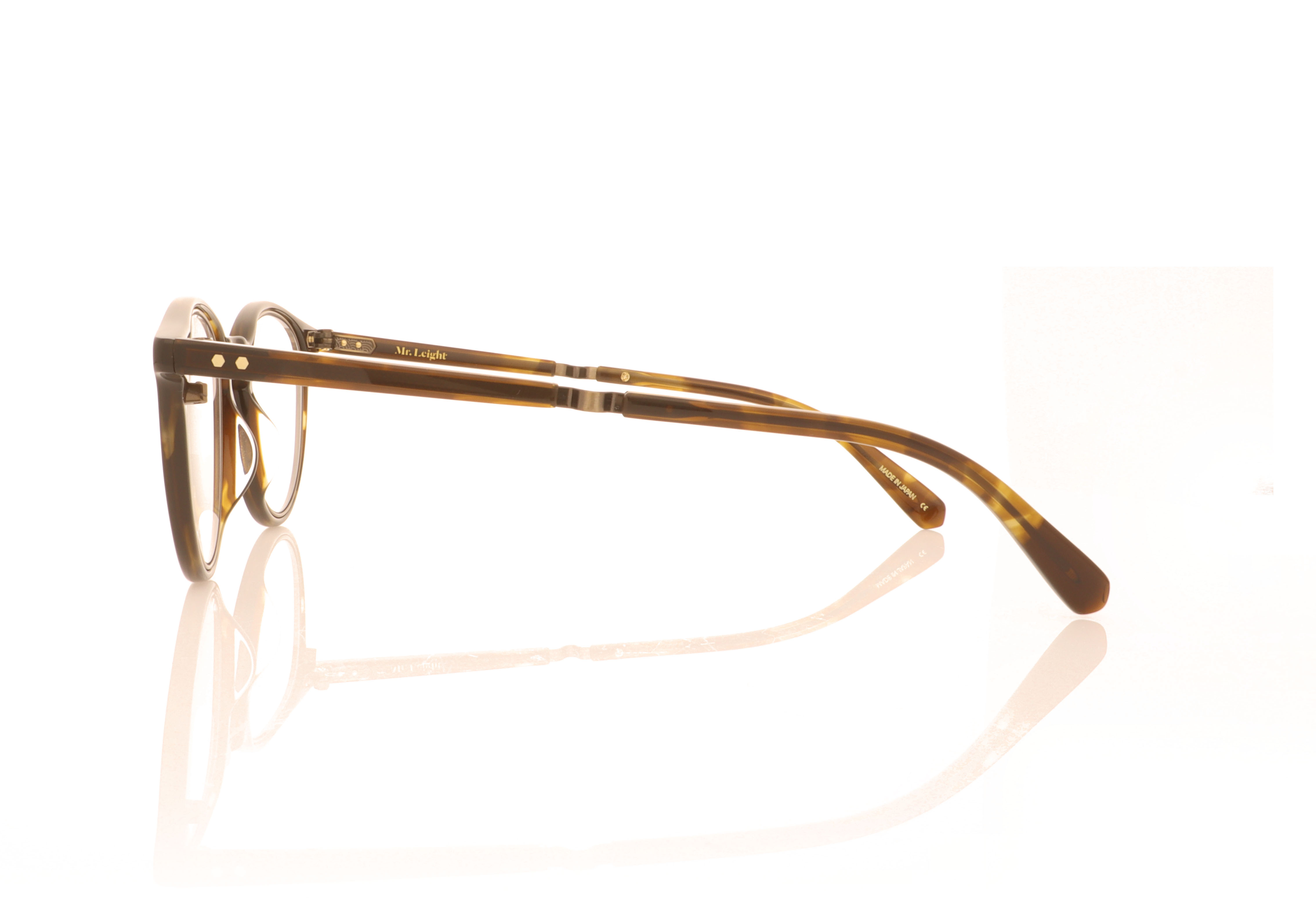 Mr. Leight Marmont C ML1003 Cacao Tortoise CACT-ATG Glasses