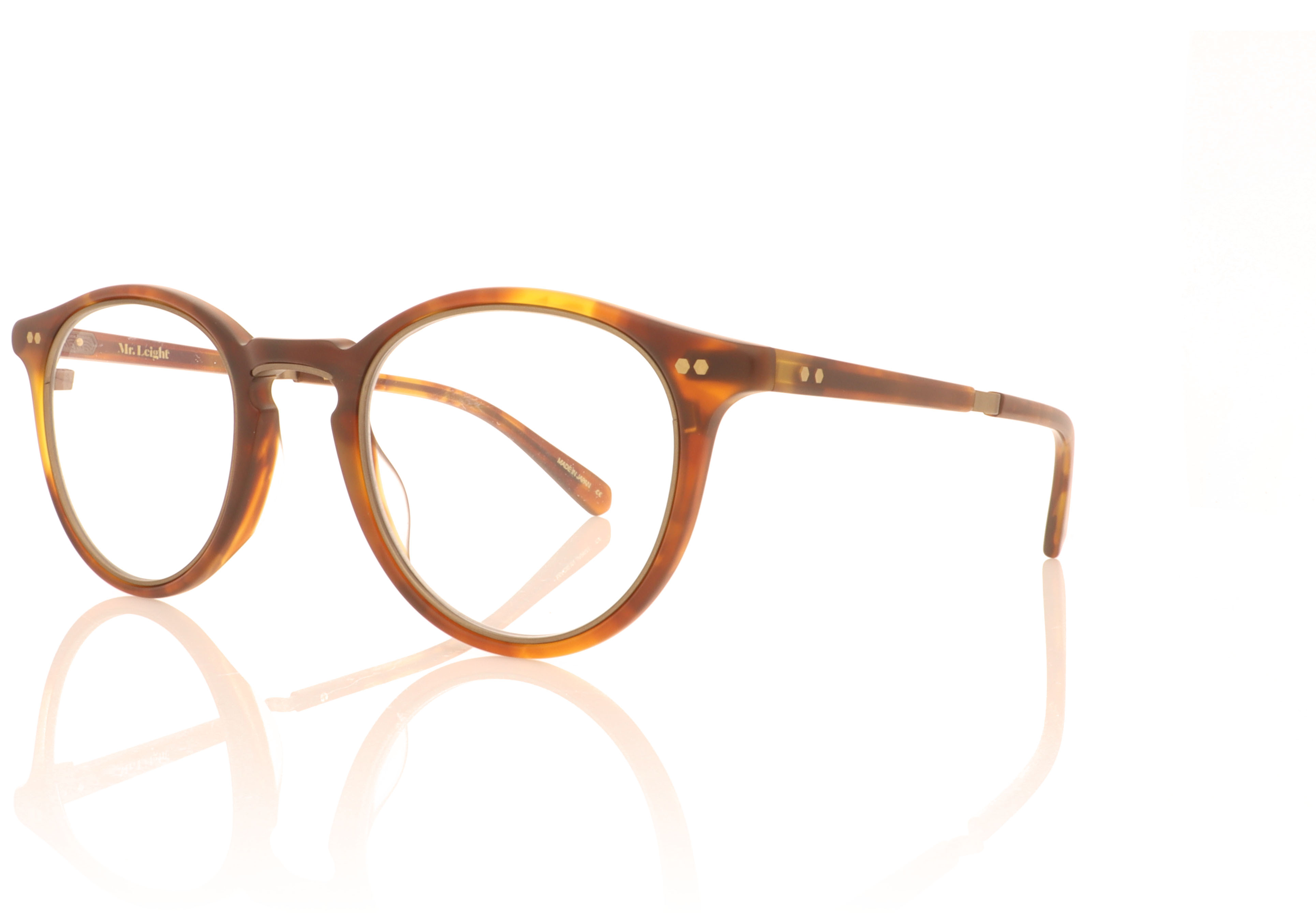 Mr. Leight Marmont C ML1003 Copper Tortoise MDCOT-ATG Glasses