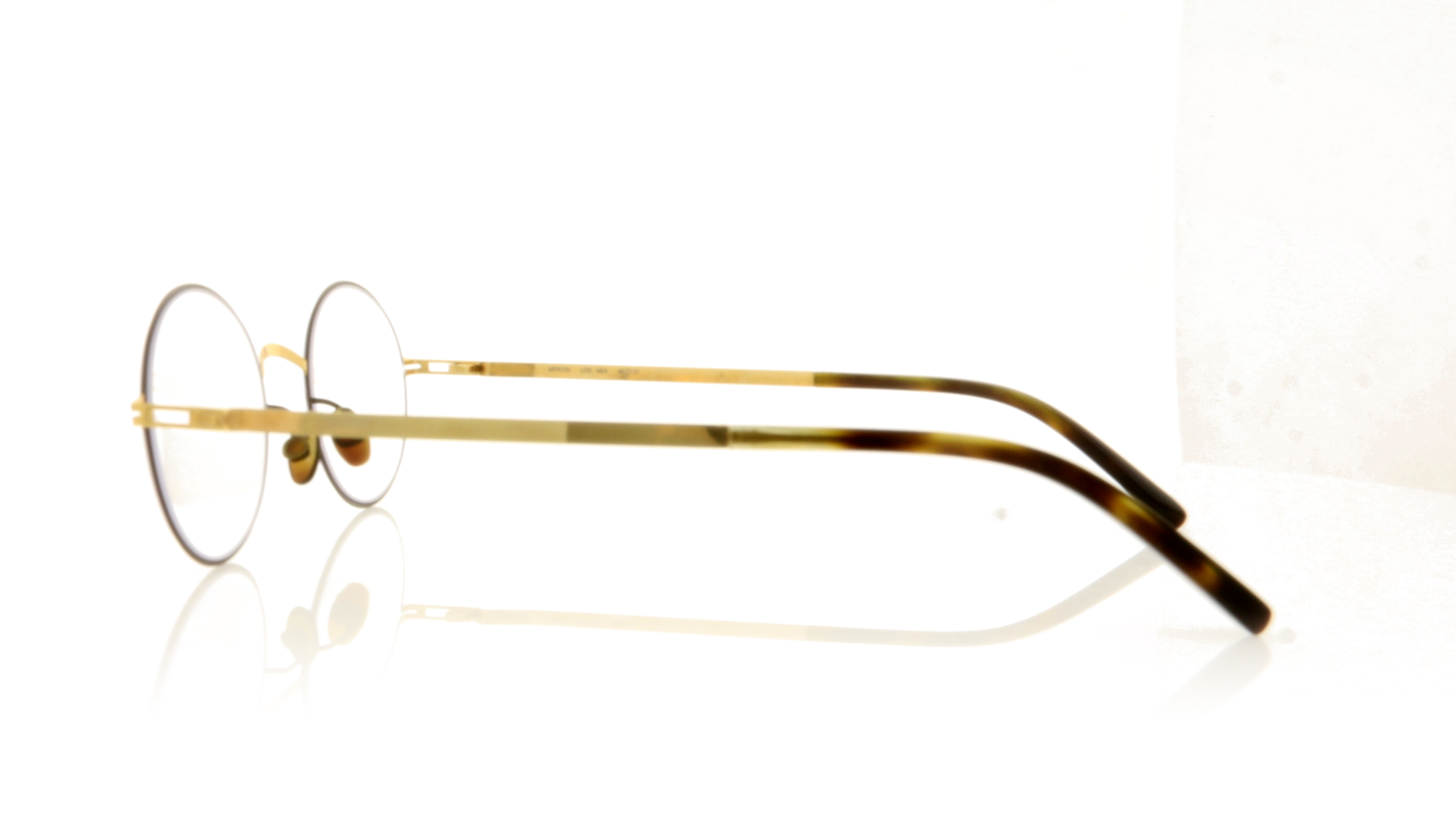 Mykita Nea Lite Nea Brown/Gold 122 Glasses