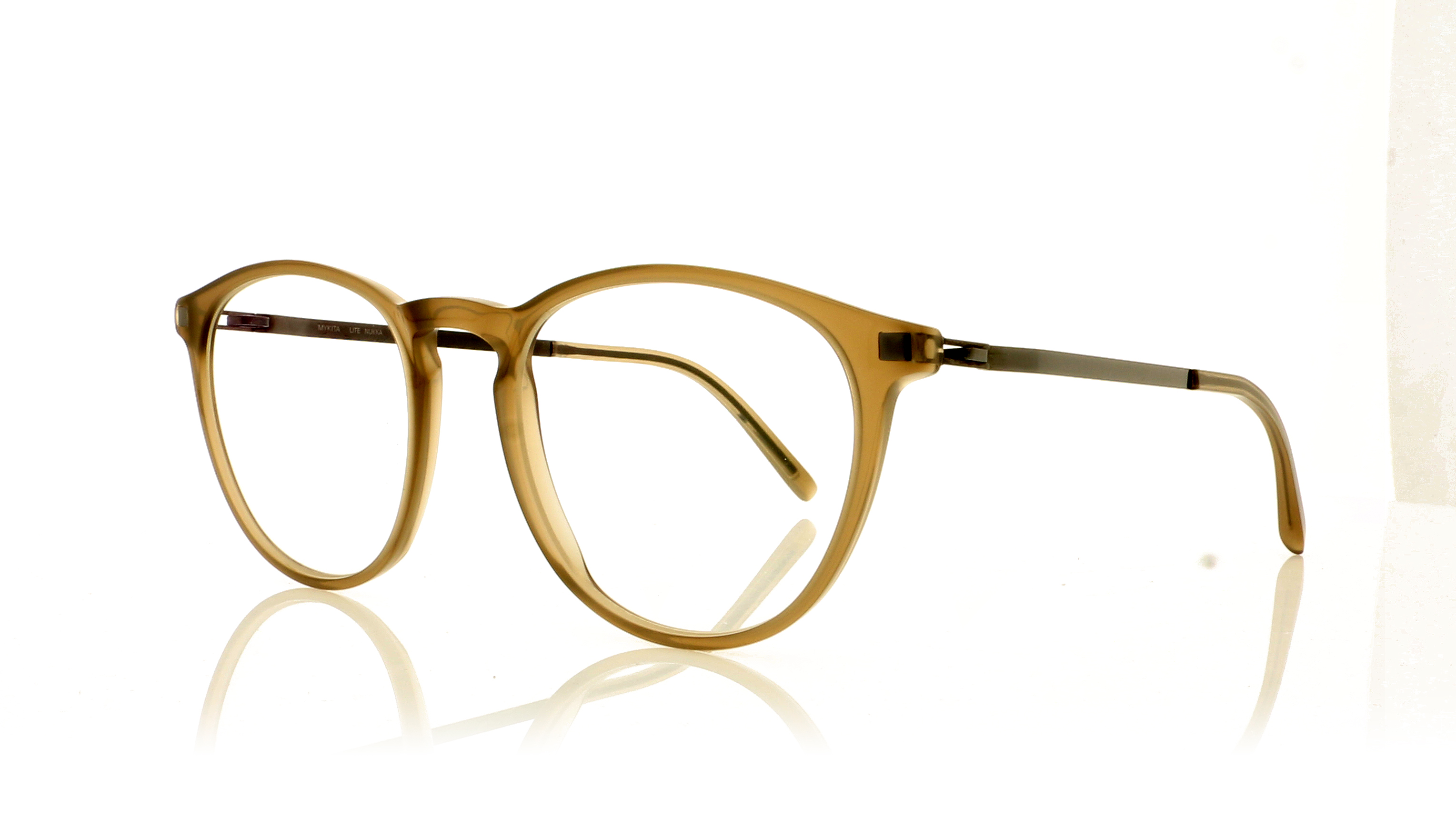 Mykita Lite Nukka Nukka Taupe/Shiny Graphite 918 Glasses