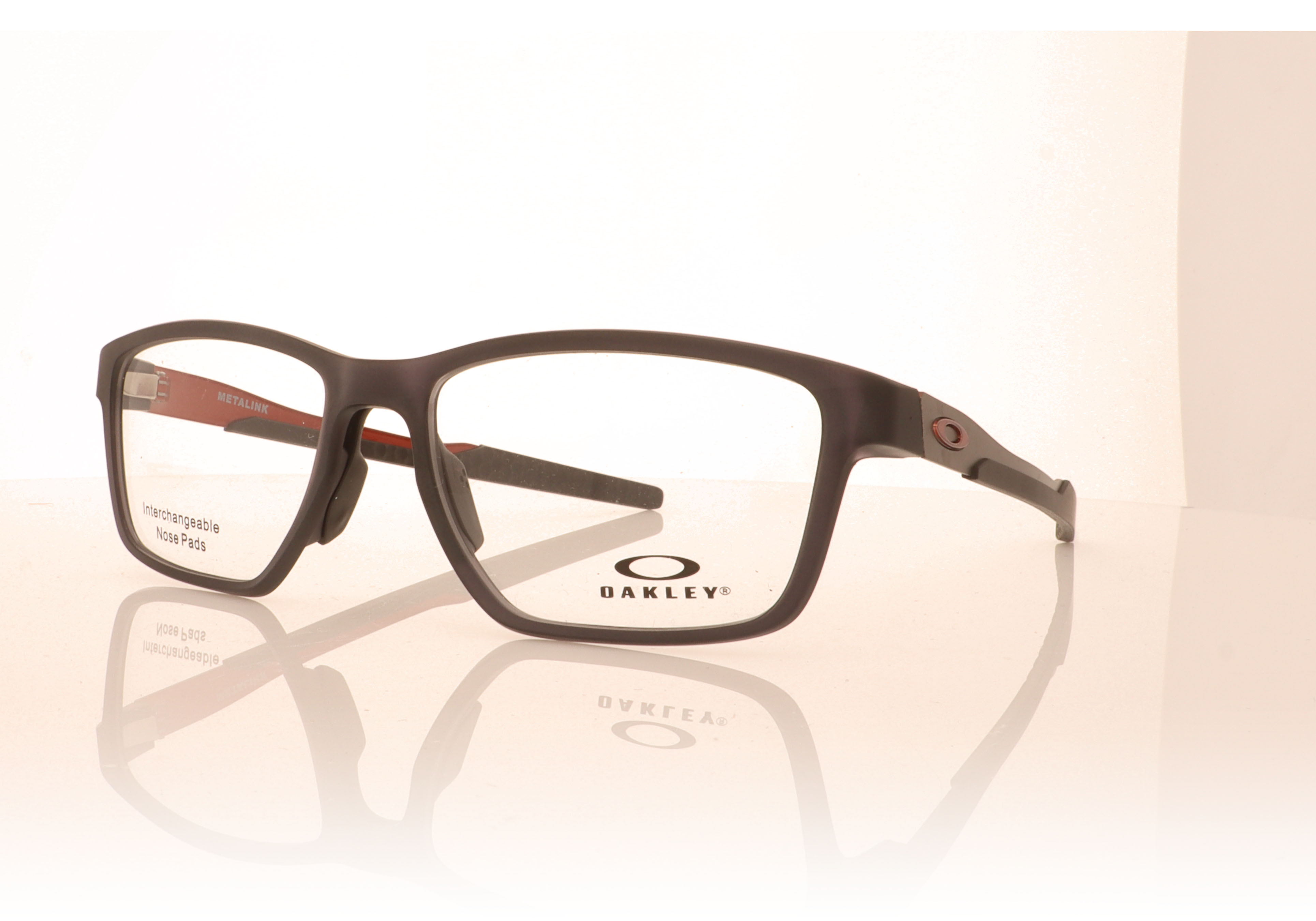 Oakley METALINK OX8153 Satin Grey Smoke 815305 Glasses