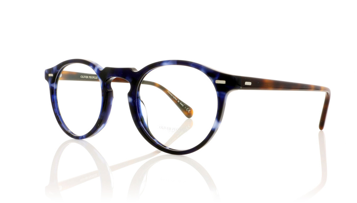 Oliver Peoples Gregory Peck 0OV5186 Cobalt Tortoise 1569 Glasses