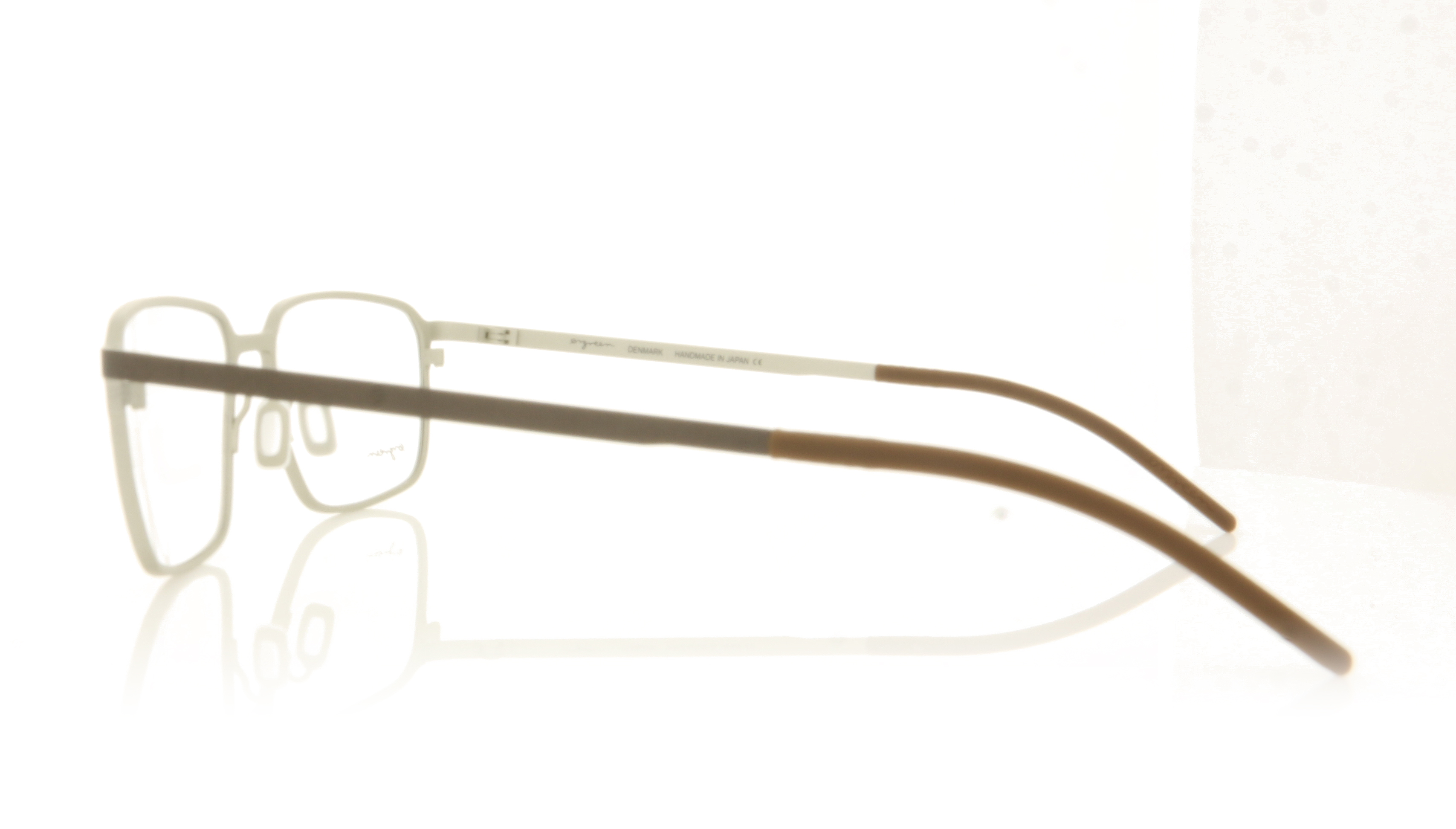 Ørgreen Fangio Mat Brown Mat Silver 1097 Glasses