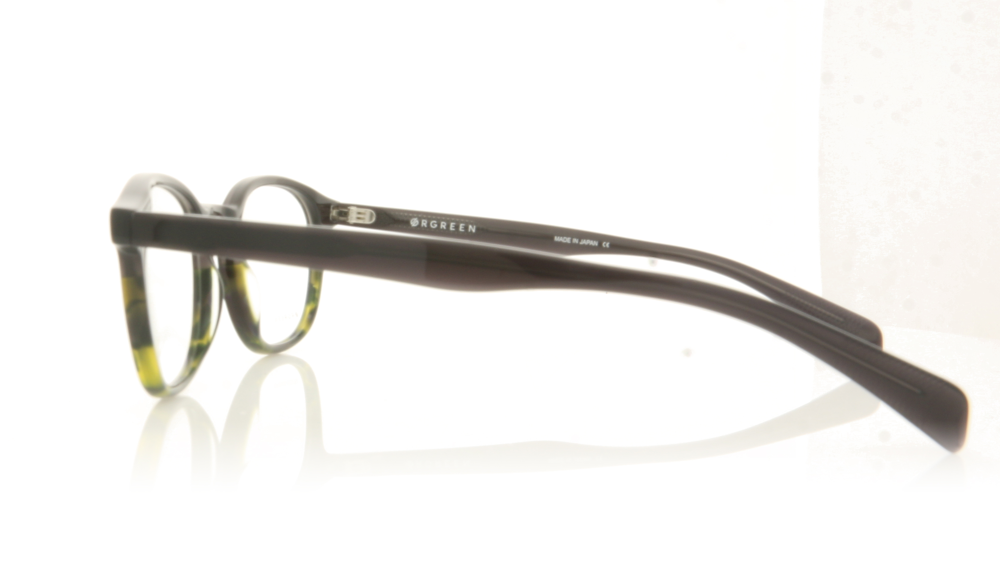 Ørgreen Hesh Almost Black Green Marble A092 Glasses