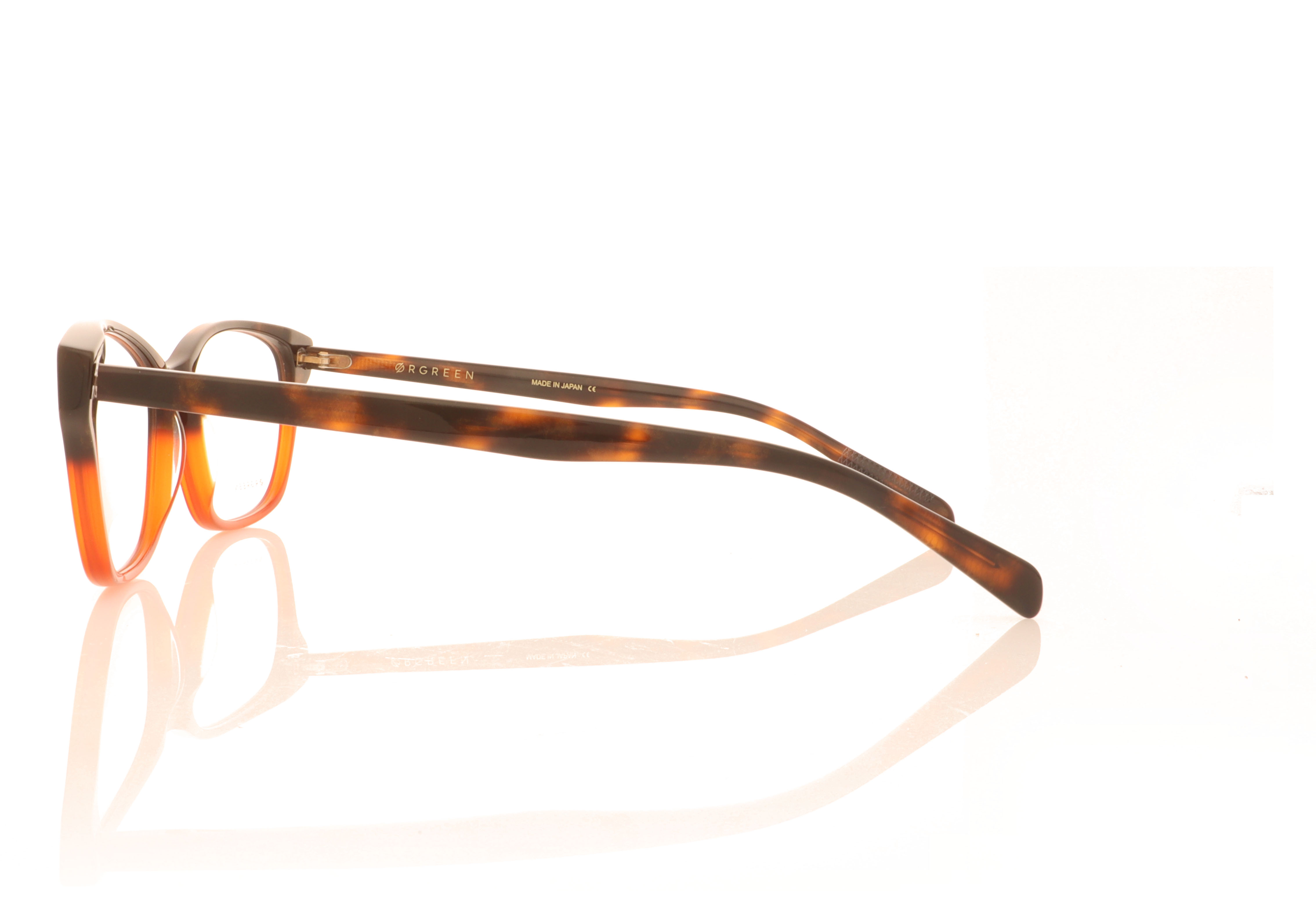 Ørgreen Lone Havana/Red A108 Glasses