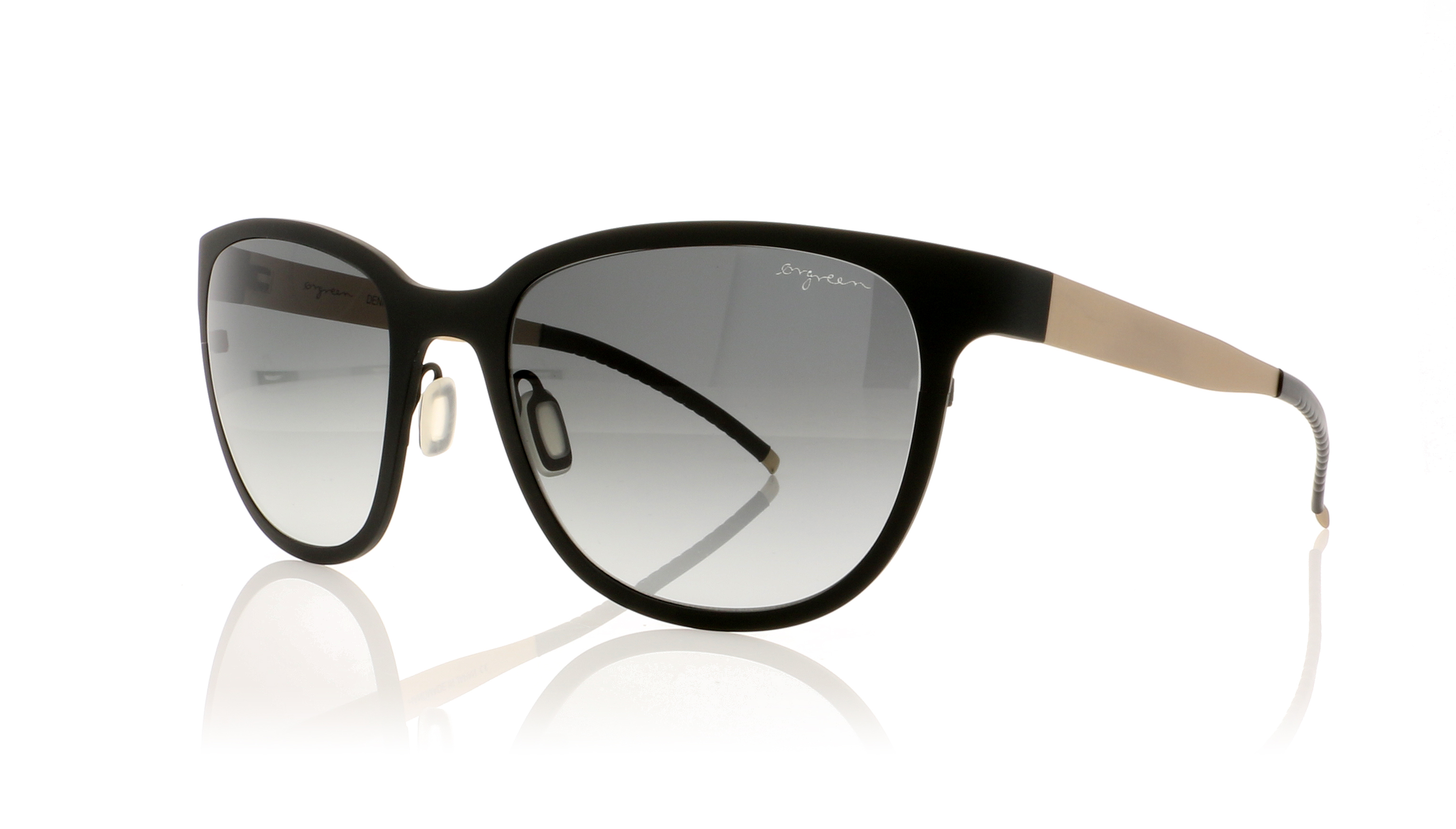 Ørgreen Onassis Matte black/sandblasted white gold 466 Sunglasses