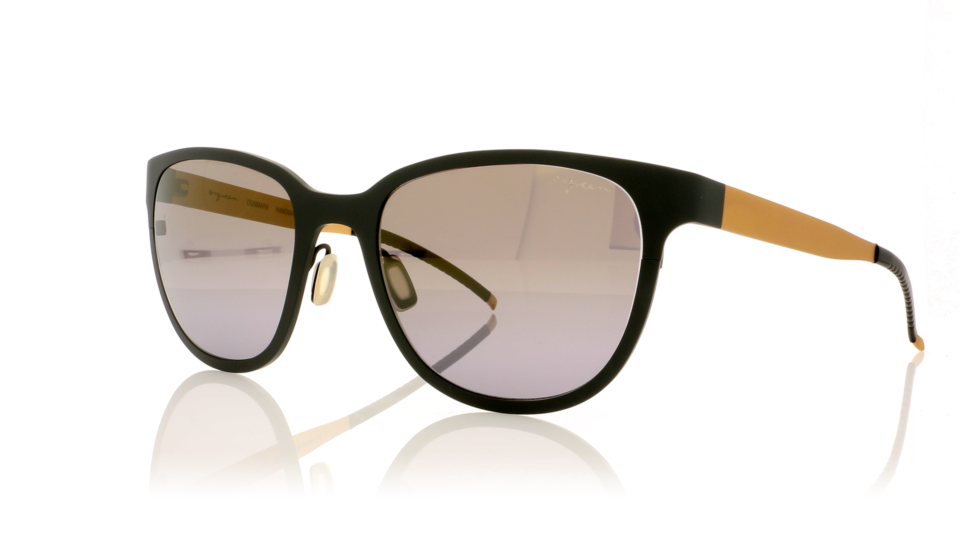 Ørgreen Onassis Matte charcoal grey/sandblasted gold 652 Sunglasses