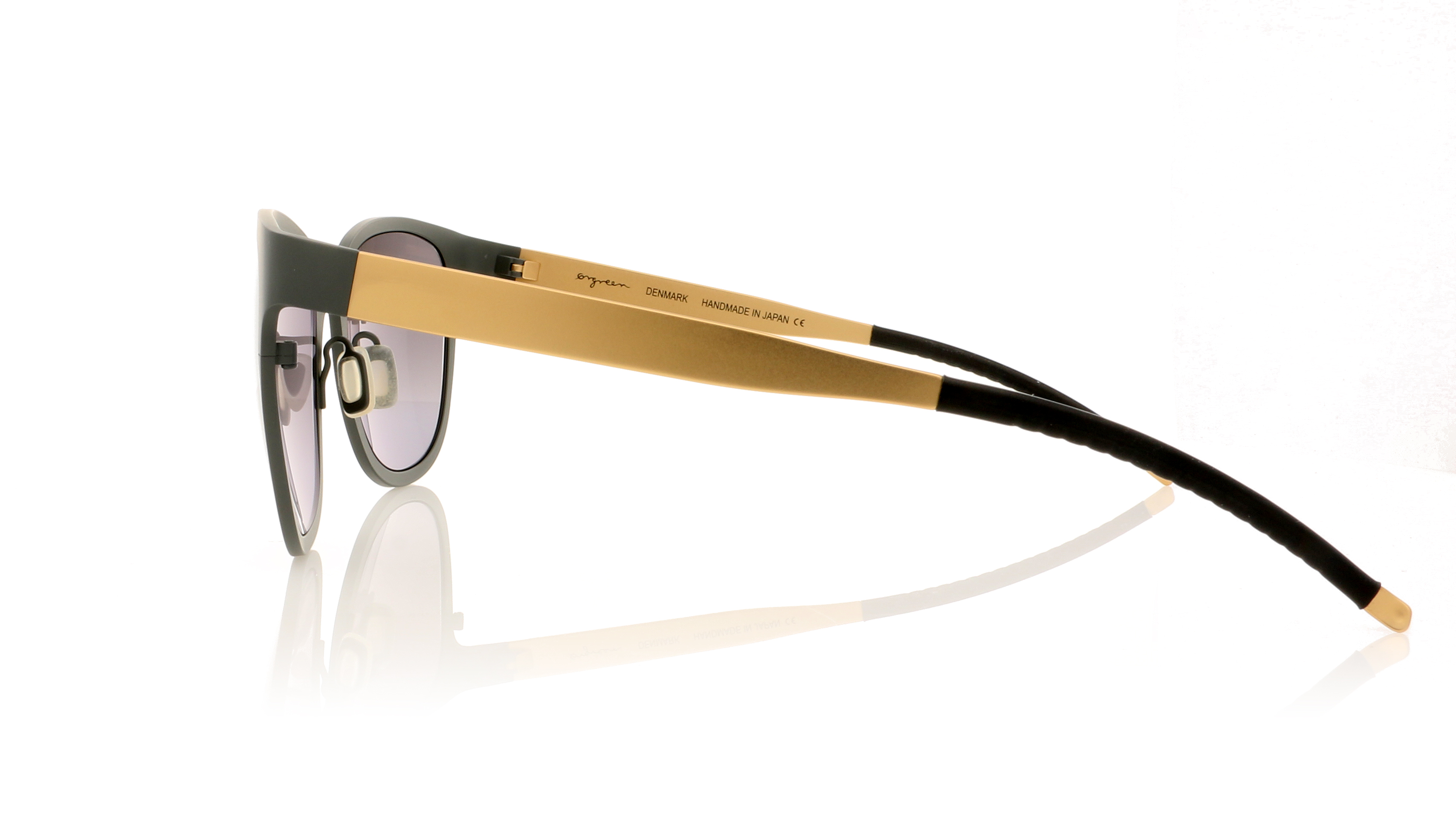 Ørgreen Onassis Matte charcoal grey/sandblasted gold 652 Sunglasses