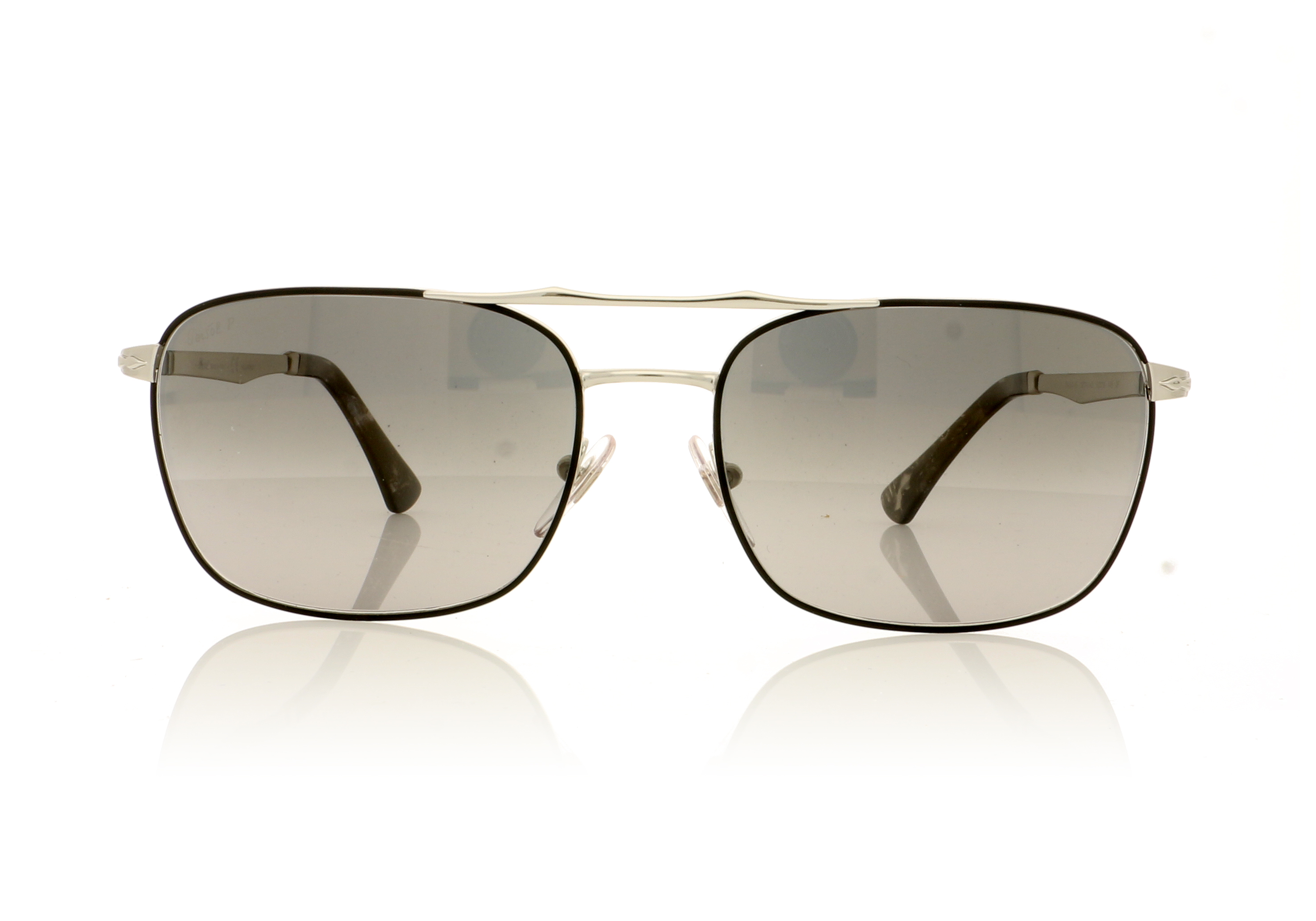 Persol 0PO2454S Silver/Black 1074M3 Sunglasses