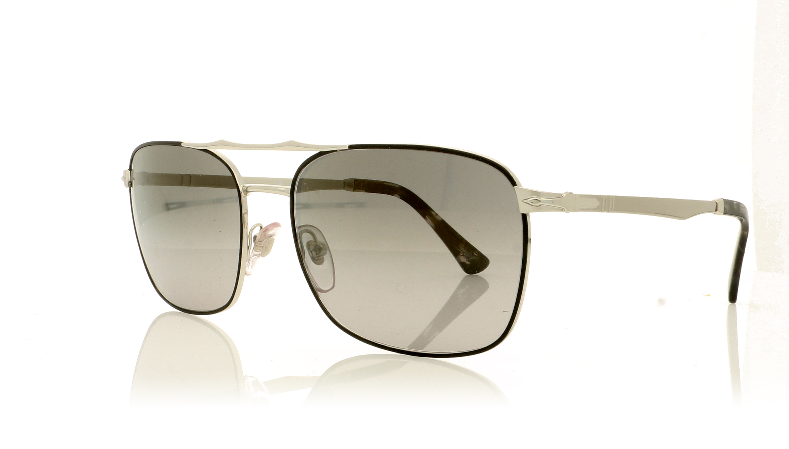 Persol 0PO2454S Silver/Black 1074M3 Sunglasses