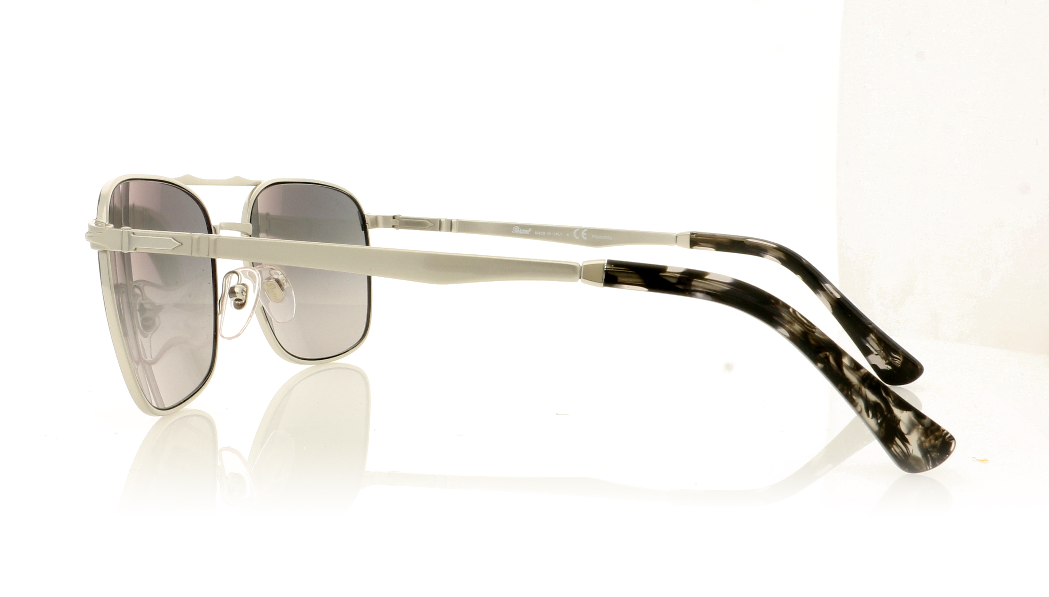 Persol 0PO2454S Silver/Black 1074M3 Sunglasses