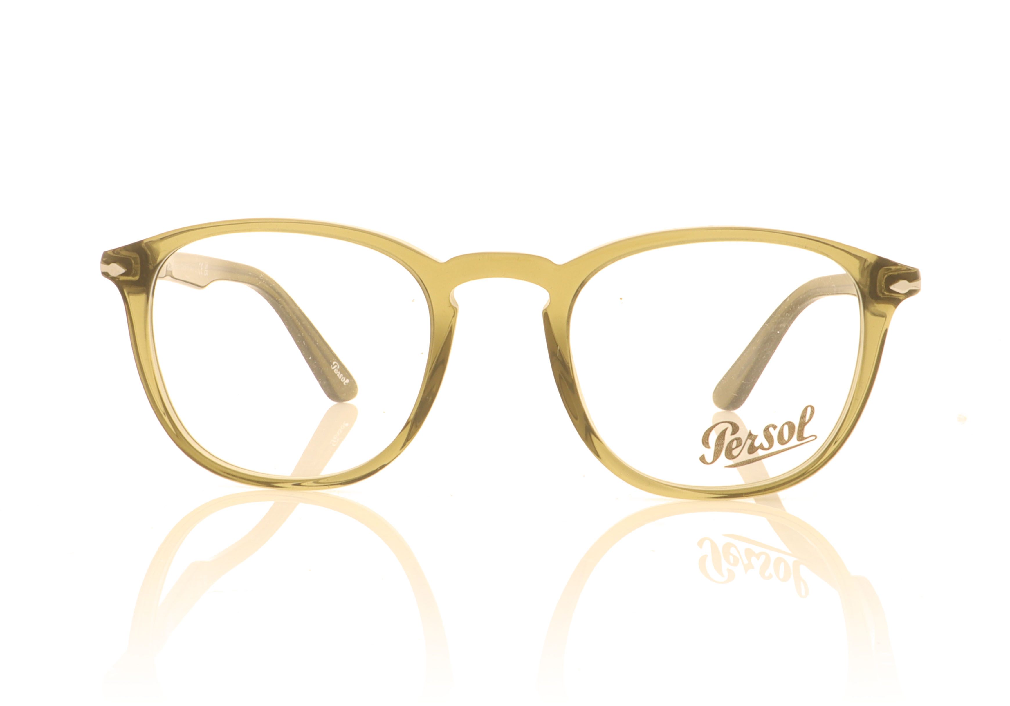 Persol PO3143V Olive Green Transparent 1142 Glasses