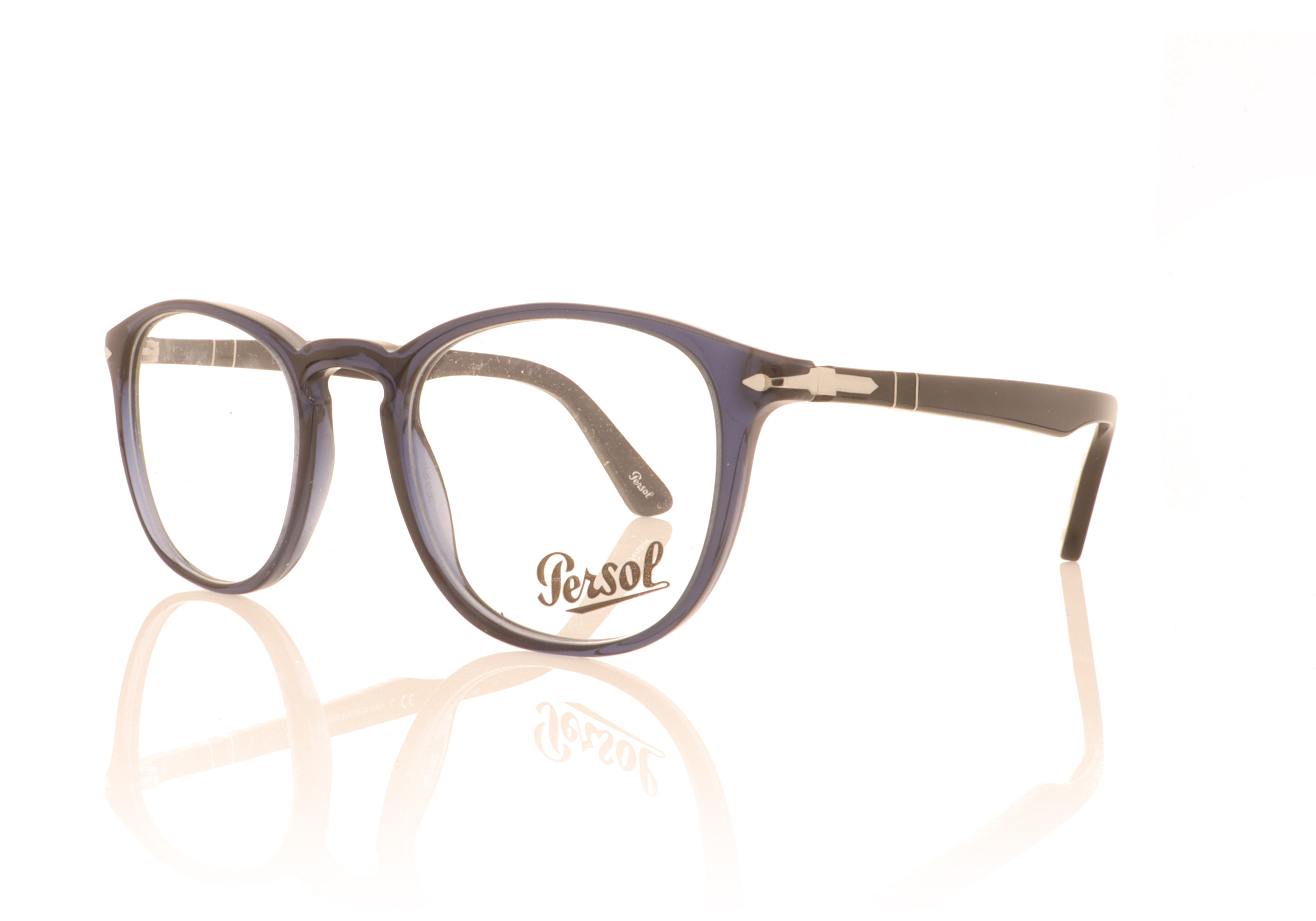 Persol 0PO3143V PO3143V Transparent Blue 1141 Glasses
