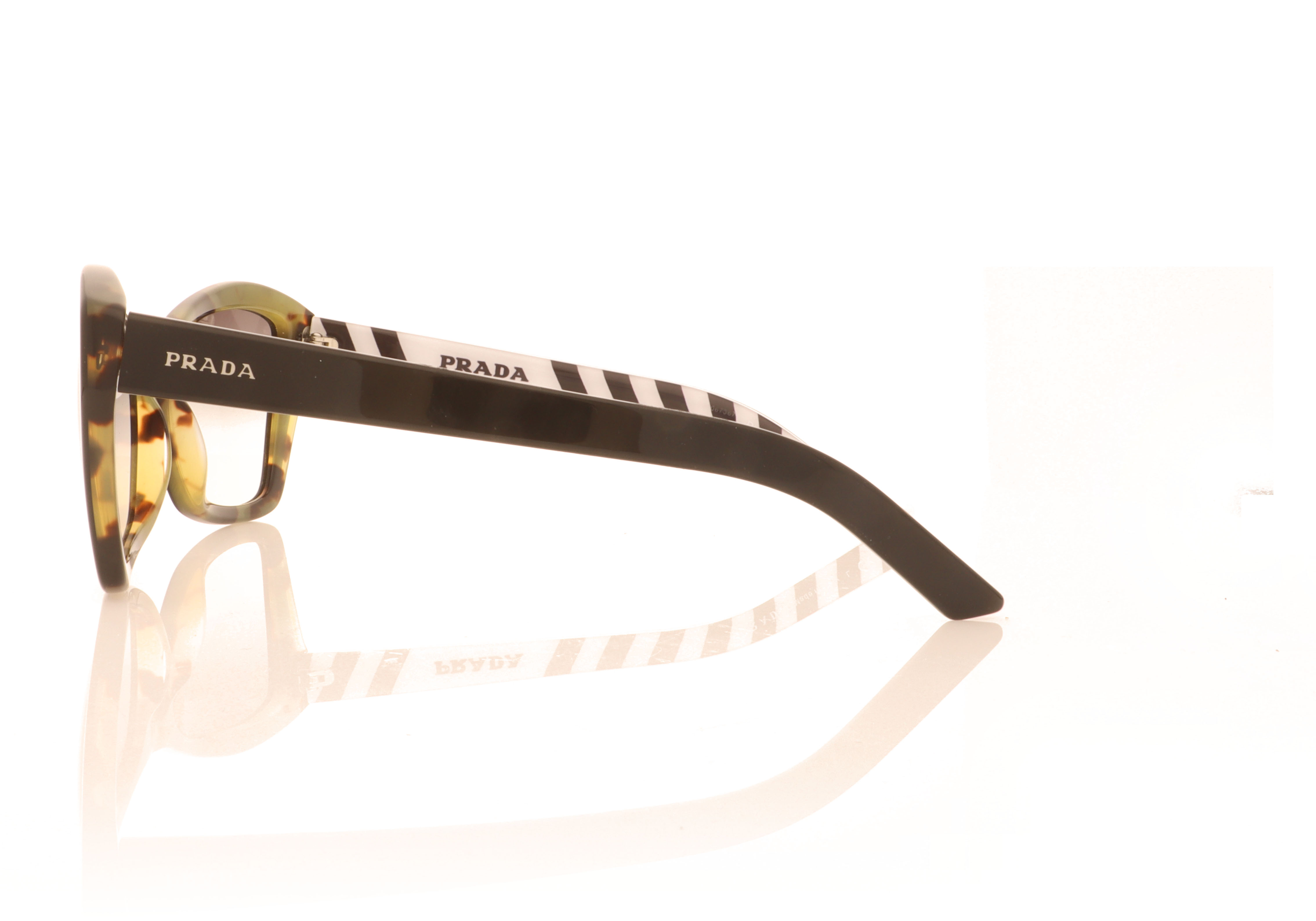 Prada Millennials 0PR 07XS Top Black/Medium Havana NAI130 Sunglasses