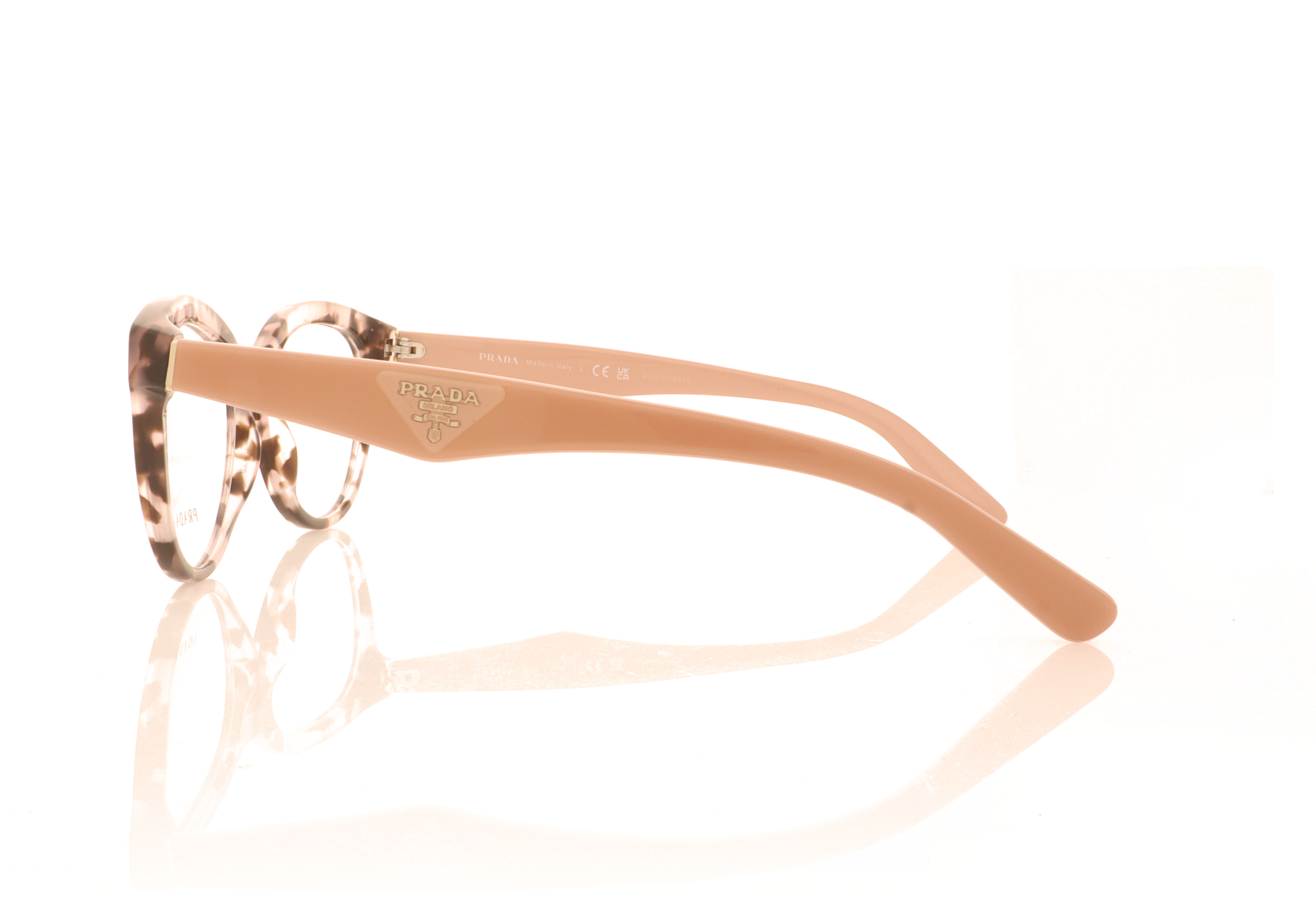 Prada HERITAGE PR 11RV Pink Havana ROJ1O1 Glasses