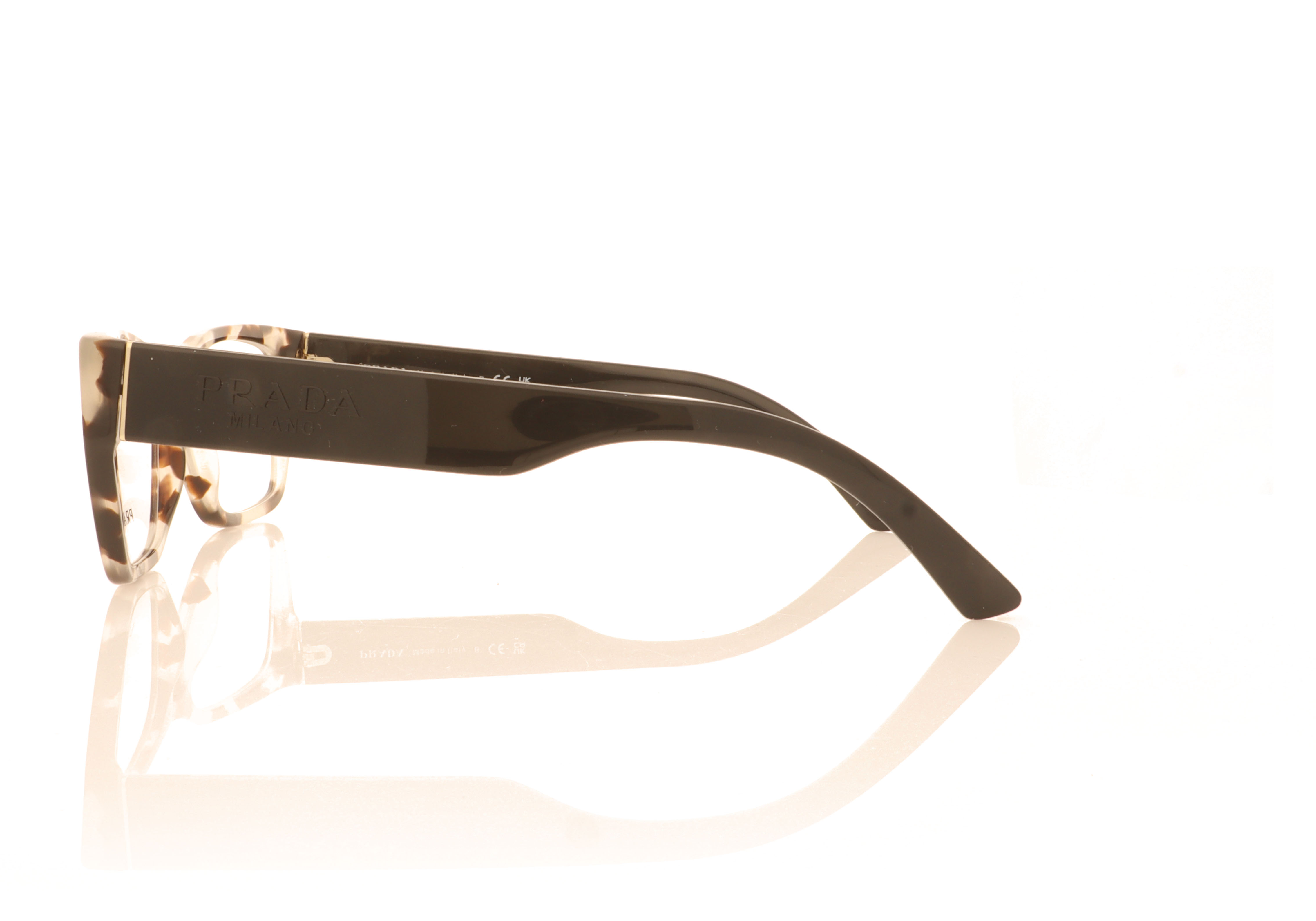 Prada PR 11YV Black/White UAO1O1 Glasses