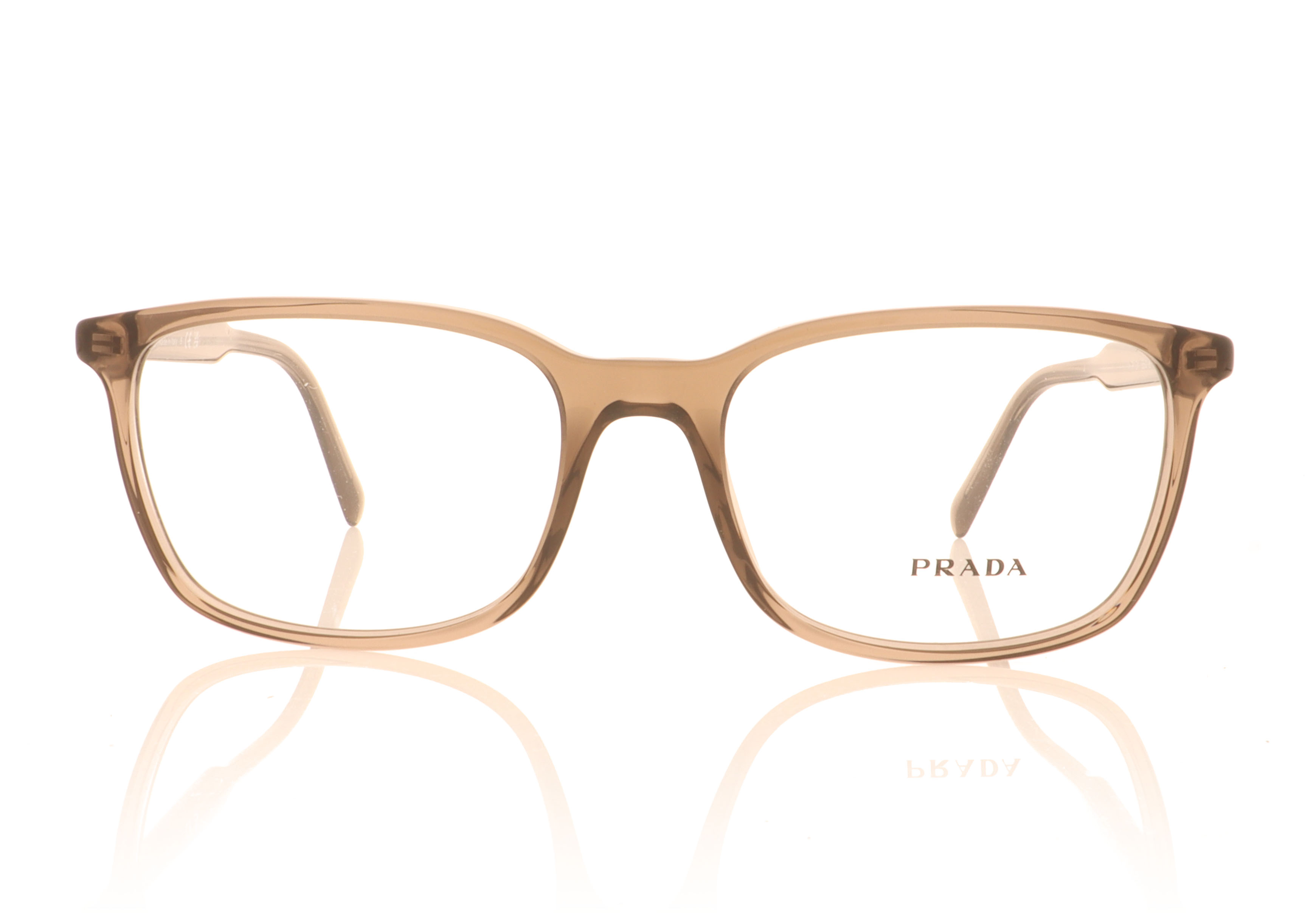 Prada CONCEPTUAL PR 13XV Brown/Light Brown 09F1O1 Glasses