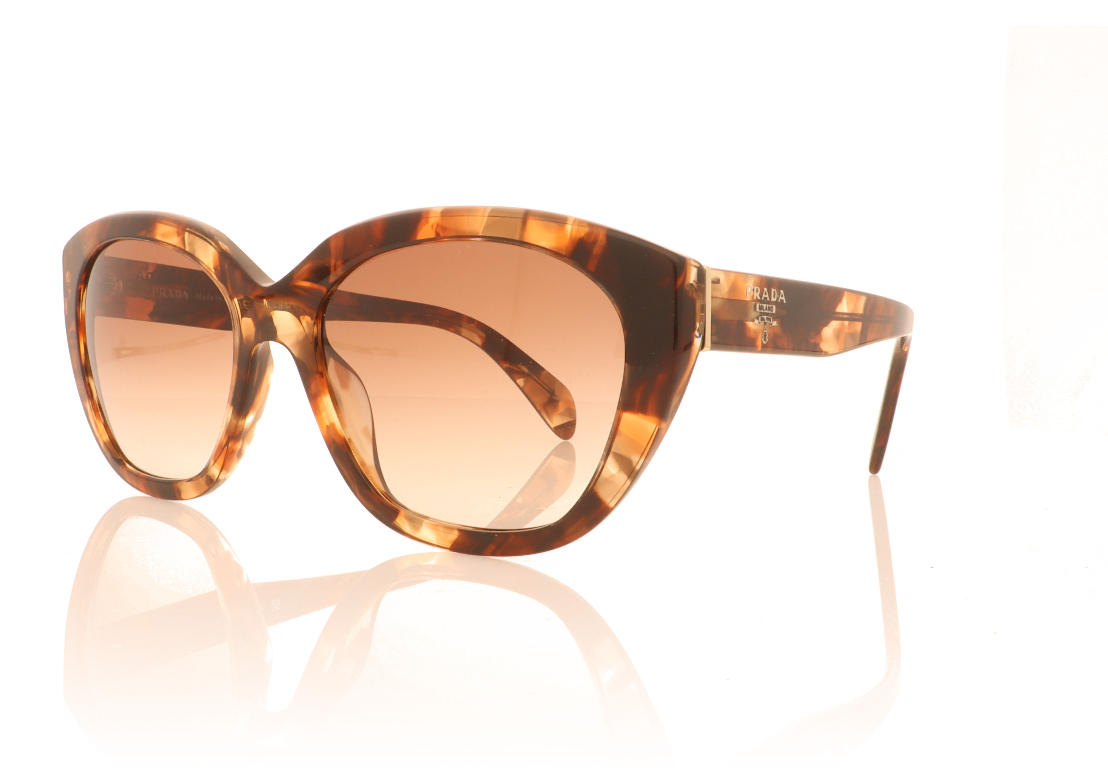 Prada 0PR 16XS Havana 07ROA6 Sunglasses