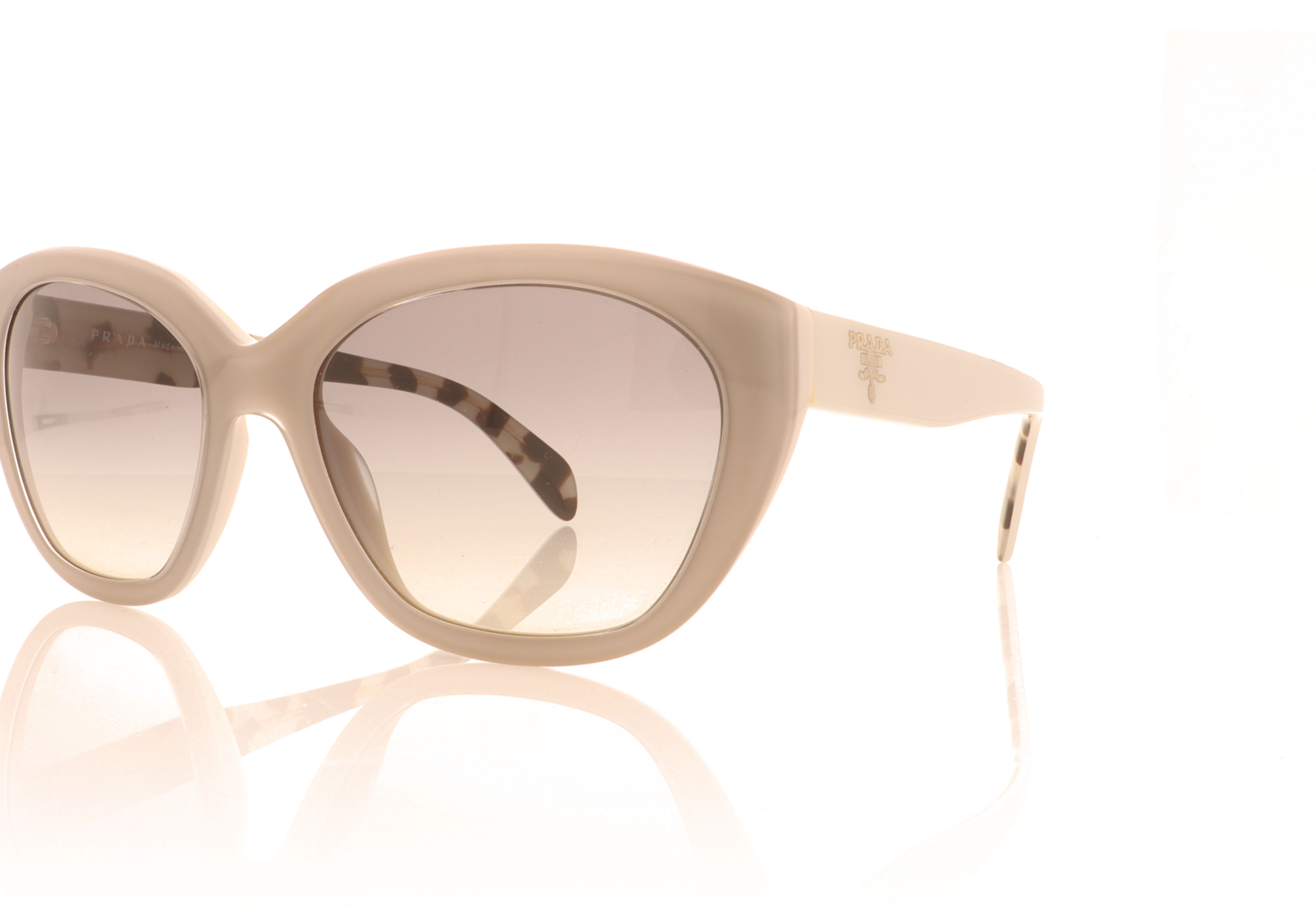 Prada 0PR 16XS Ivory 08C02C Sunglasses
